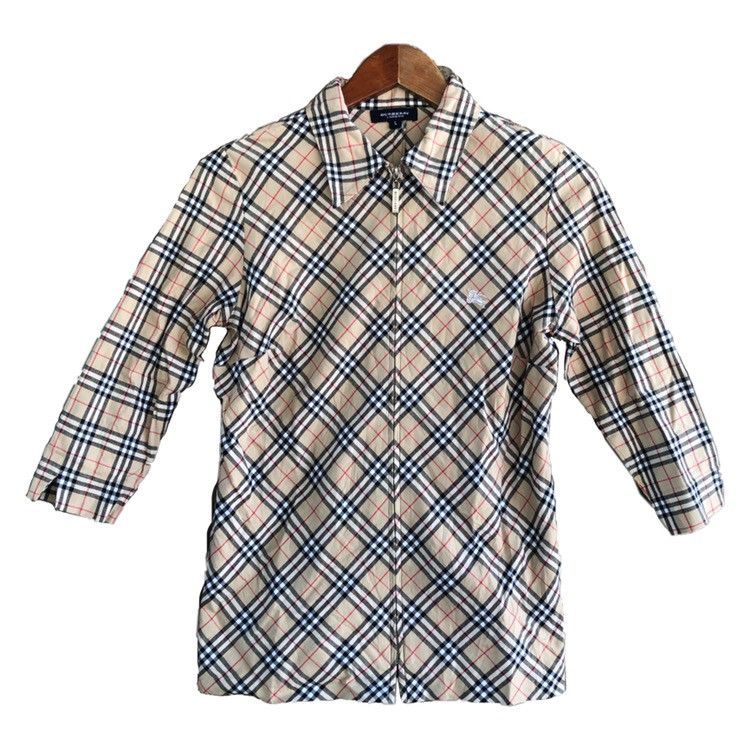 Burberry Nova Checkered Zipper