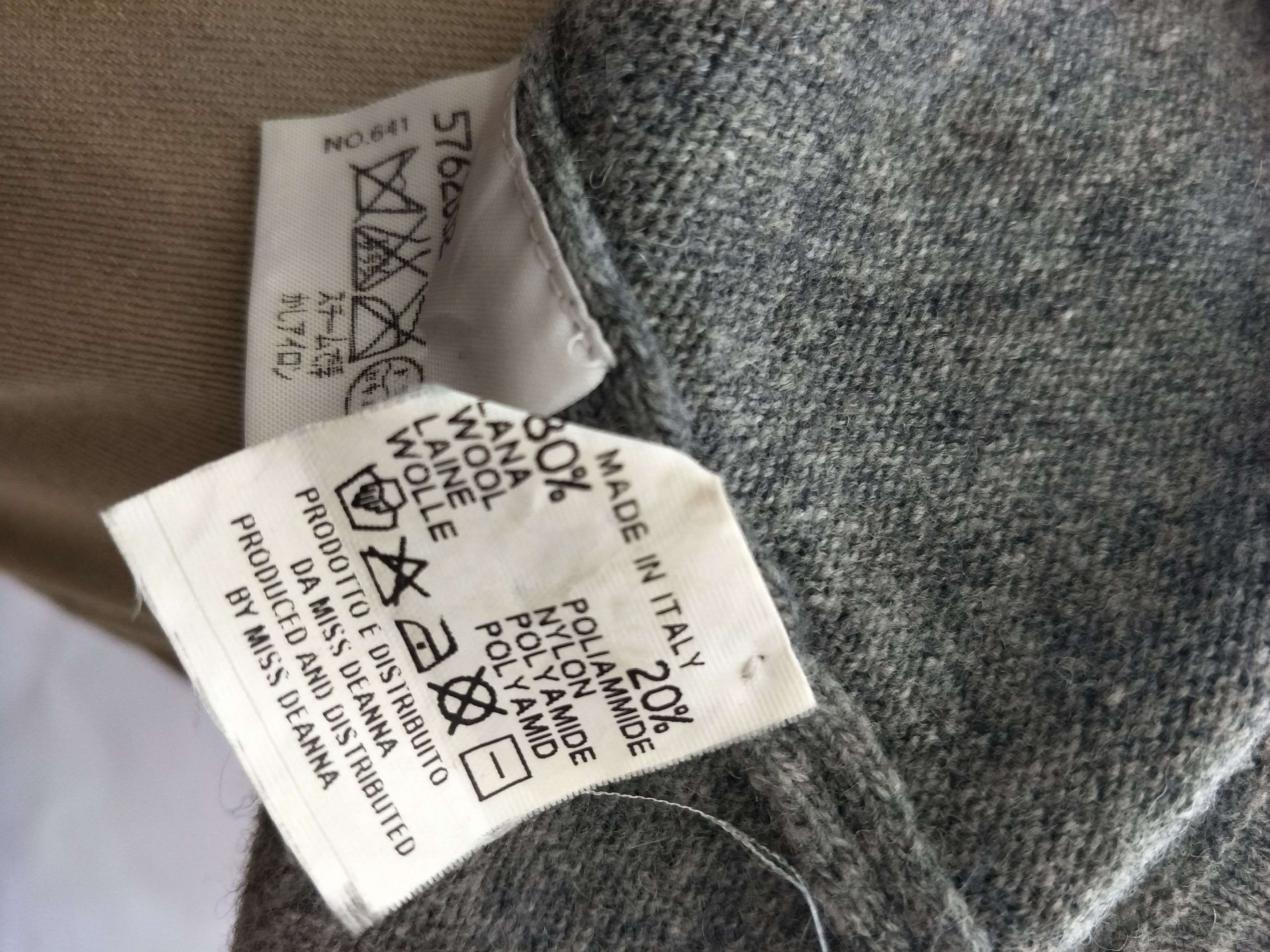 Maison Margiela Maison Margiela Longlseeve Wool Nylon Loose Fit Size US M / EU 48-50 / 2 - 7 Thumbnail
