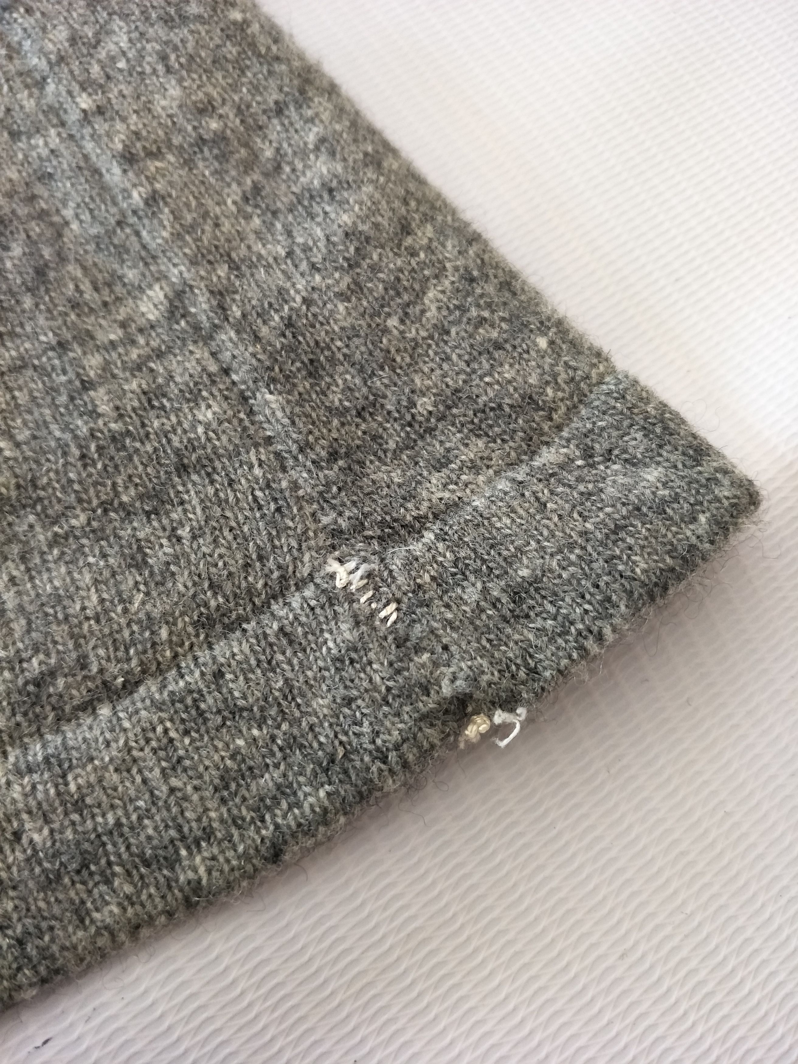 Maison Margiela Maison Margiela Longlseeve Wool Nylon Loose Fit Size US M / EU 48-50 / 2 - 6 Thumbnail