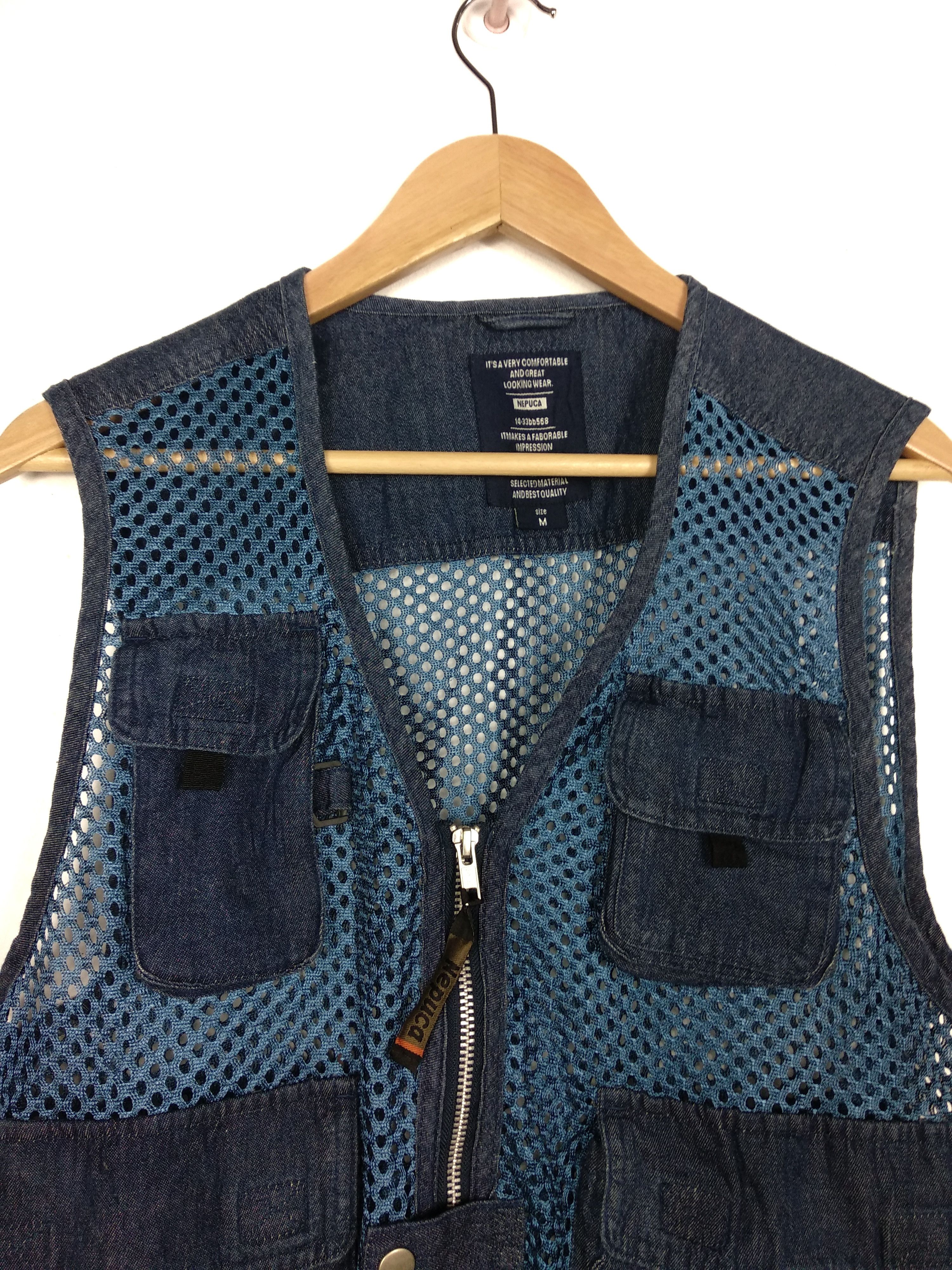 Nepuca Fishing Vest Multipocket Vest.wind holes in the vest