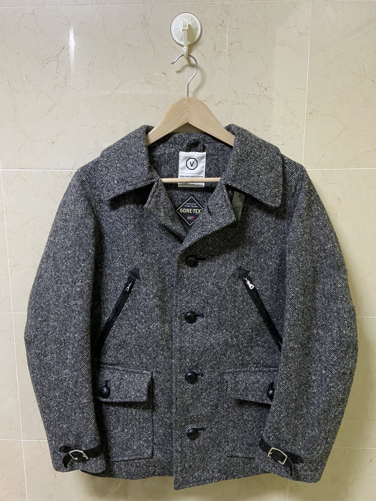 visvim ORION TWEED JACKET 2L / gray L