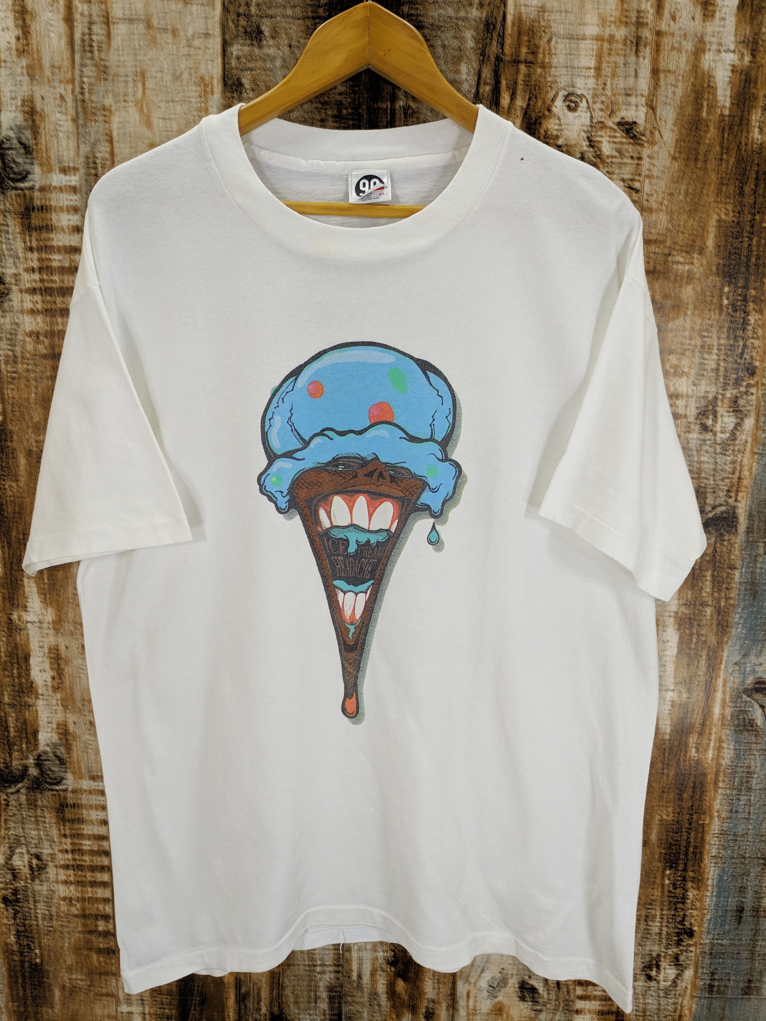 Santa Cruz Skateboards × Vintage Kevin Staad Logo 90 Skater Powell Peralta 90s T Shirt Size US L / EU 52-54 / 3 - 1 Thumbnail