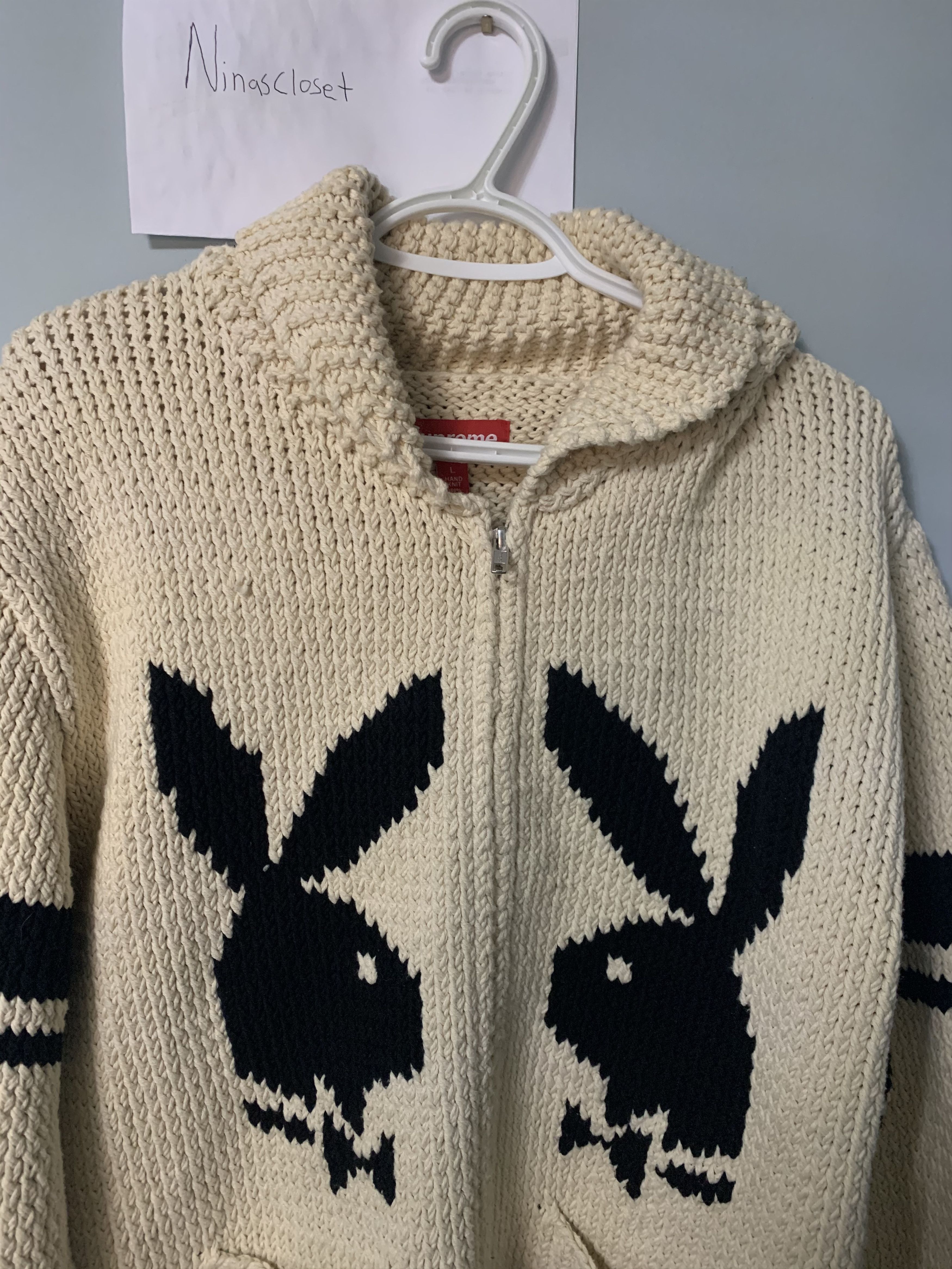 Supreme shop playboy cardigan