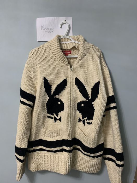 Supreme playboy clearance cardigan