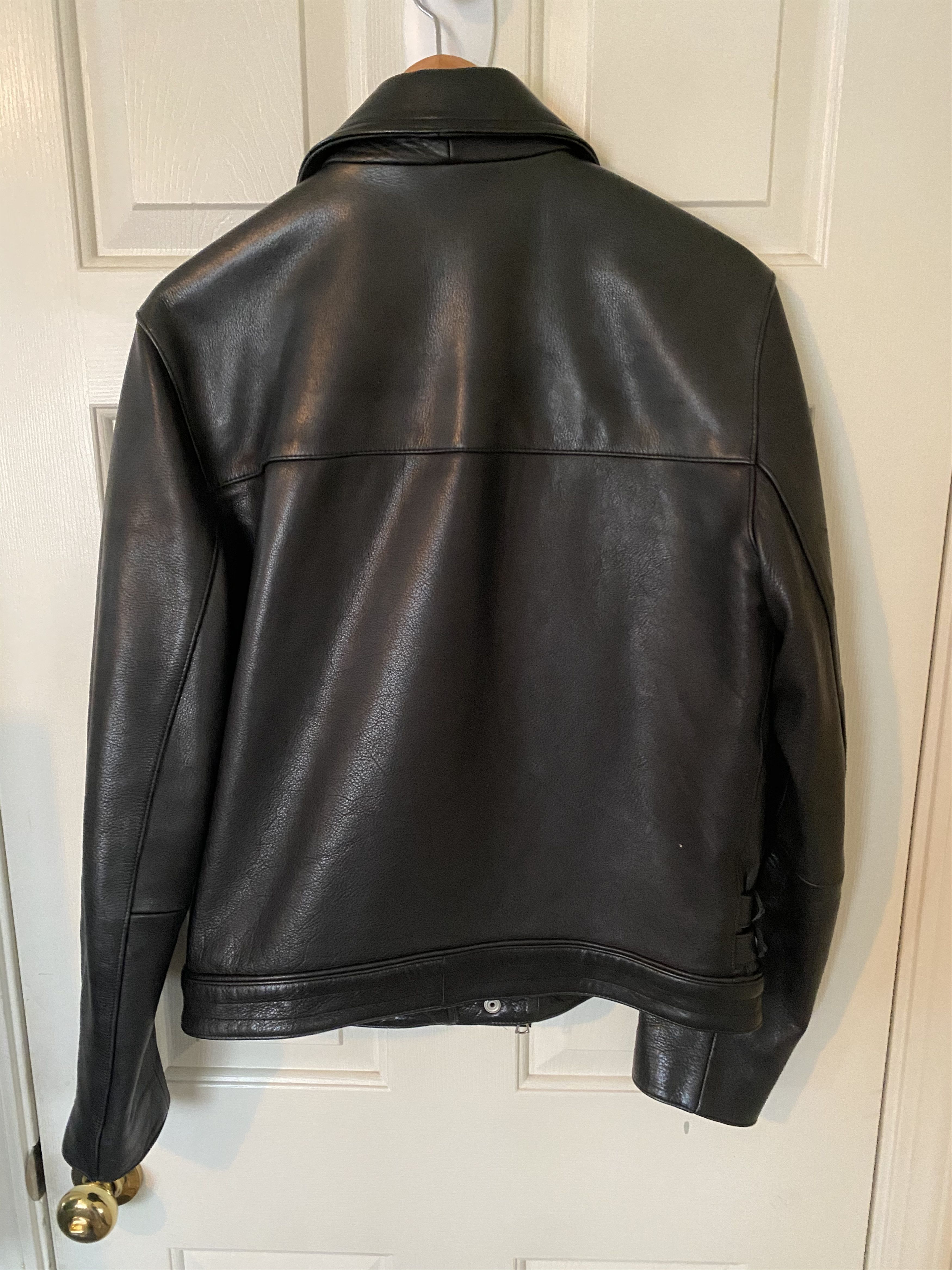 Gap × John Elliott Gap x GQ John Elliott Leather Motorcycle Jacket Size US M / EU 48-50 / 2 - 2 Thumbnail