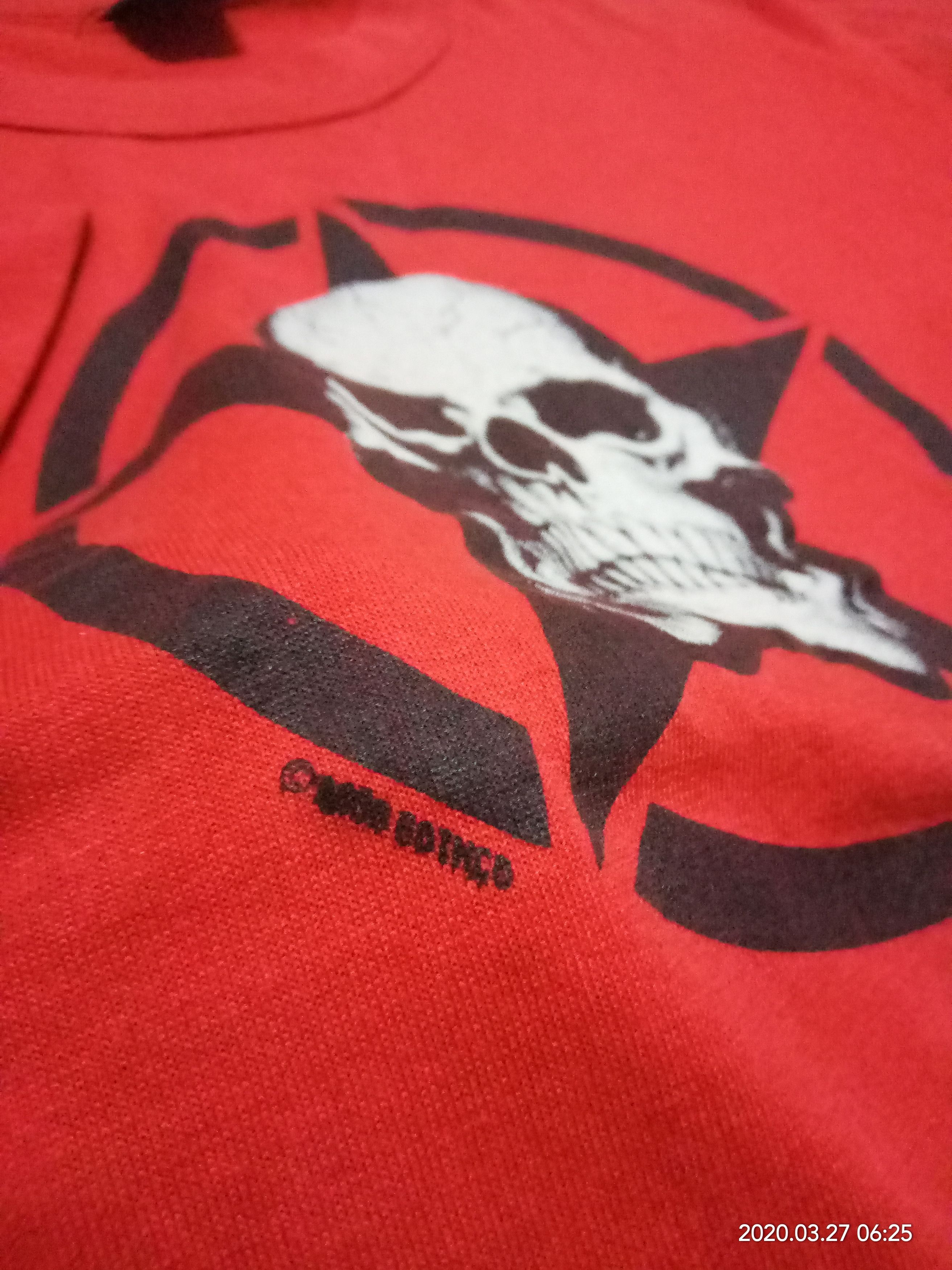 Band Tees × Vintage Vintage 80s Skull Rock N Roll fashion 5050 Size US M / EU 48-50 / 2 - 2 Thumbnail