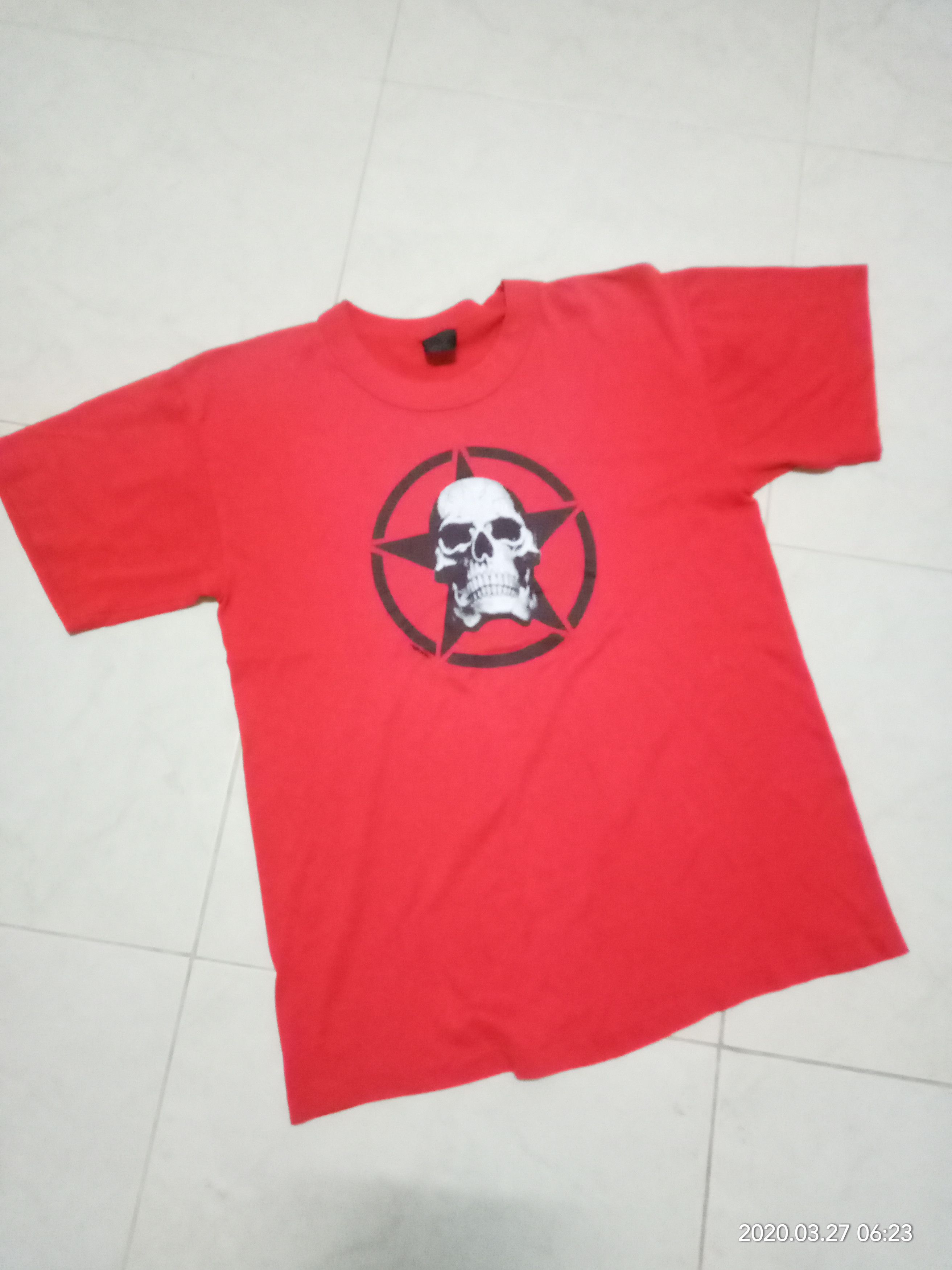 Band Tees × Vintage Vintage 80s Skull Rock N Roll fashion 5050 Size US M / EU 48-50 / 2 - 1 Thumbnail