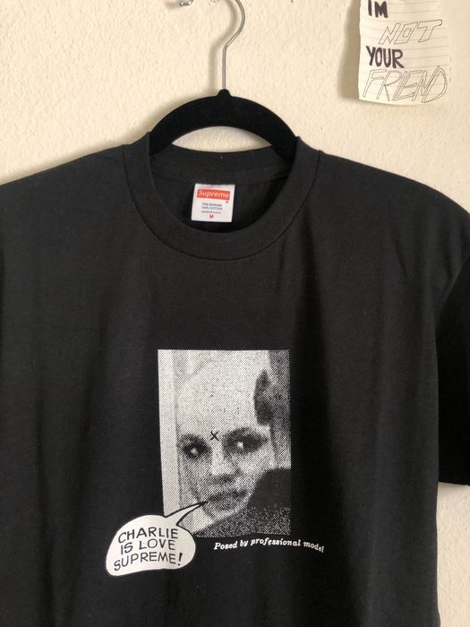 Supreme Supreme “Charlie is Love Supreme” Britney Spears Tee | Grailed