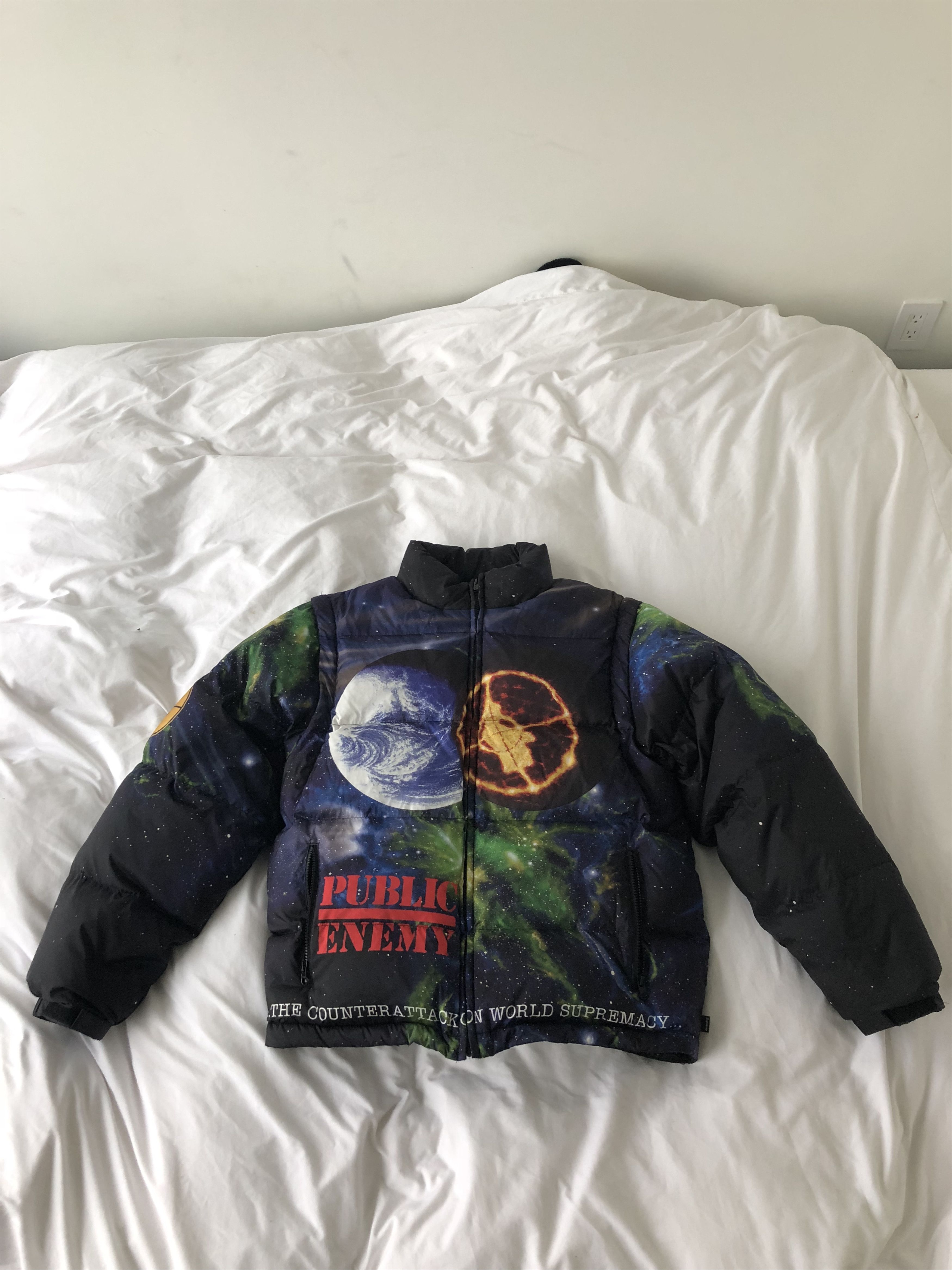 Supreme Supreme Undercover Public Enemy Puffer Jacket | Grailed