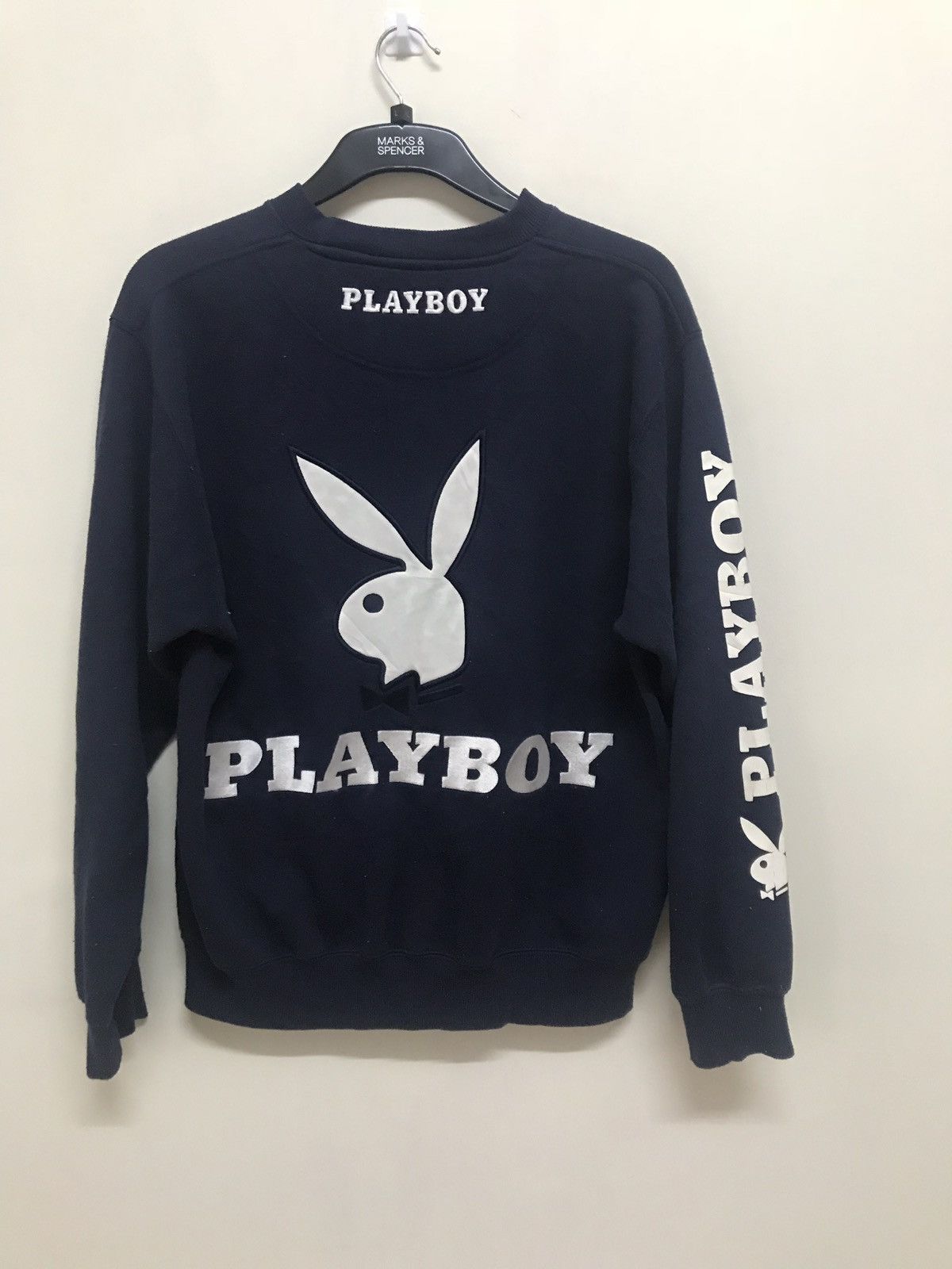 Playboy PLAYBOY SWEATSHIRT BIG LOGO VLONE RARE Size US M / EU 48-50 / 2 - 1 Thumbnail