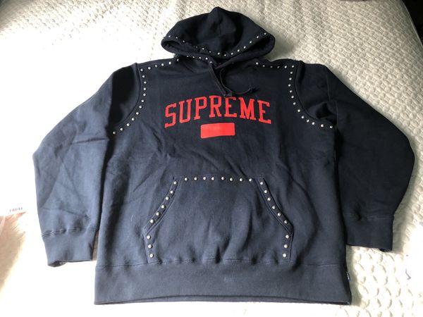 Supreme Supreme Studded Hoodie | Grailed