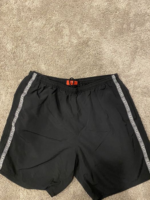 Supreme Supreme Tonal Taping Water Short Black Size XL | Grailed