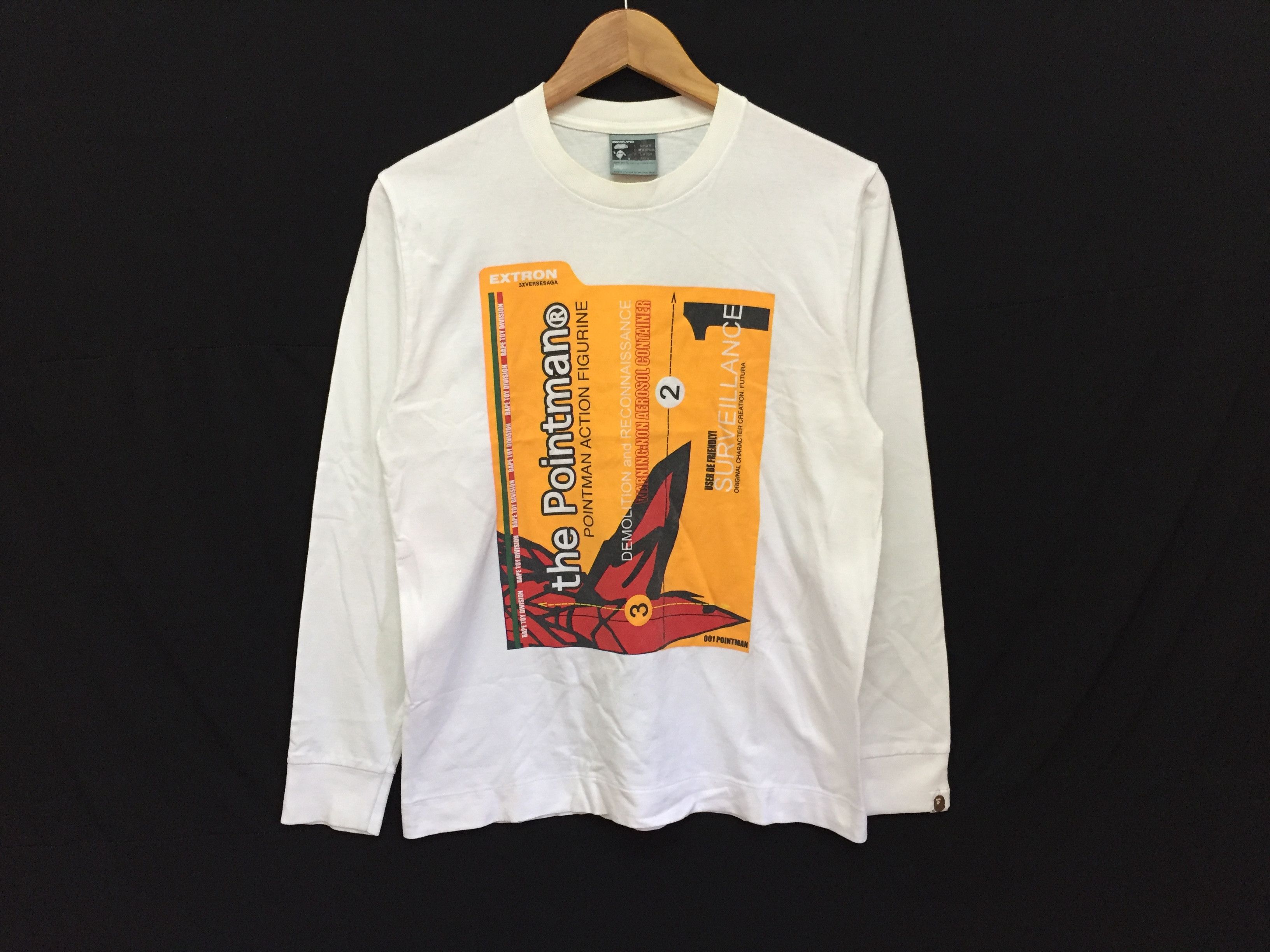 Bape × Futura 2000 Bathing Ape Bape X Futura long sleeve tee Size US M / EU 48-50 / 2 - 2 Thumbnail
