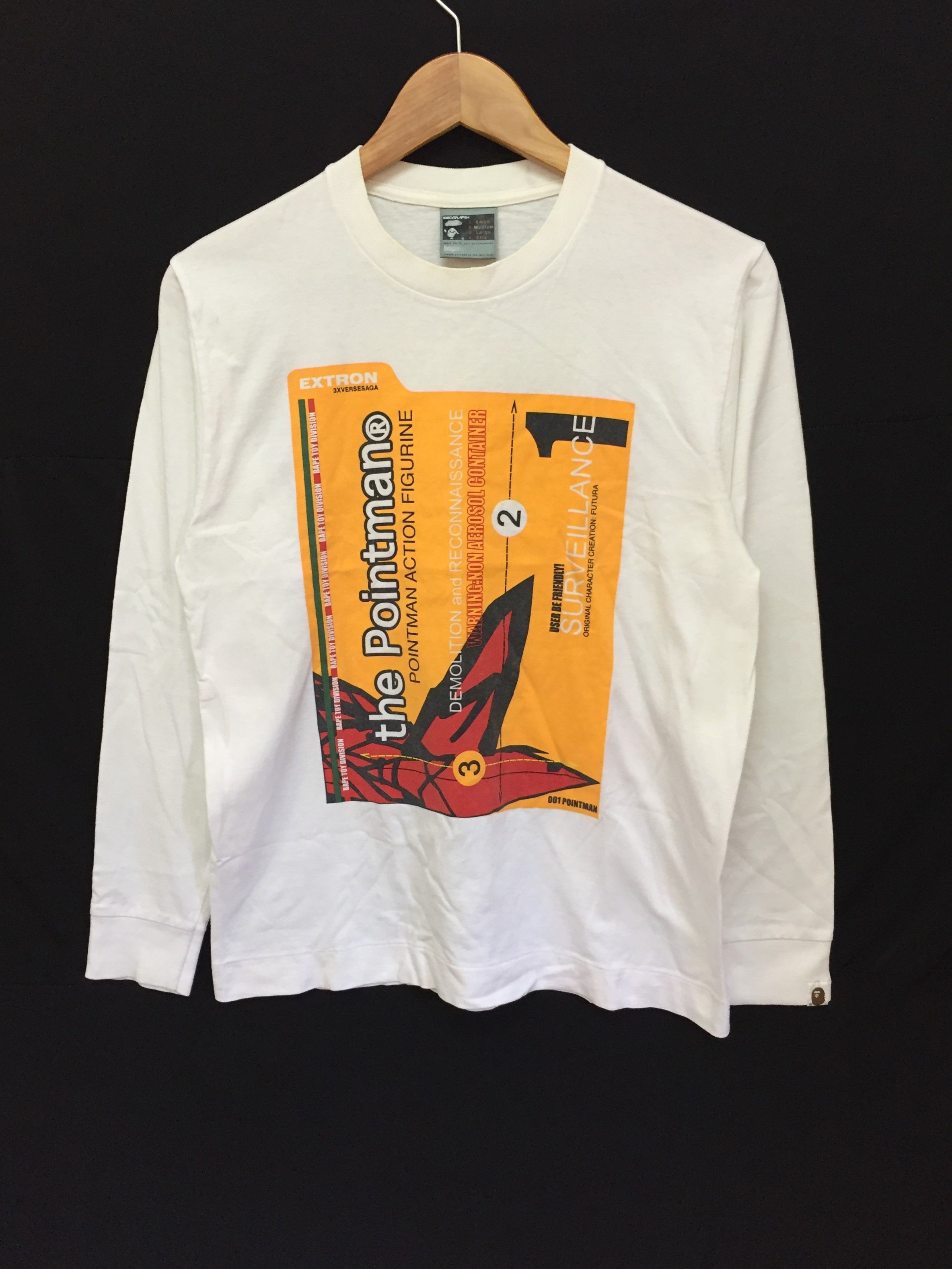 Bape × Futura 2000 Bathing Ape Bape X Futura long sleeve tee Size US M / EU 48-50 / 2 - 1 Thumbnail