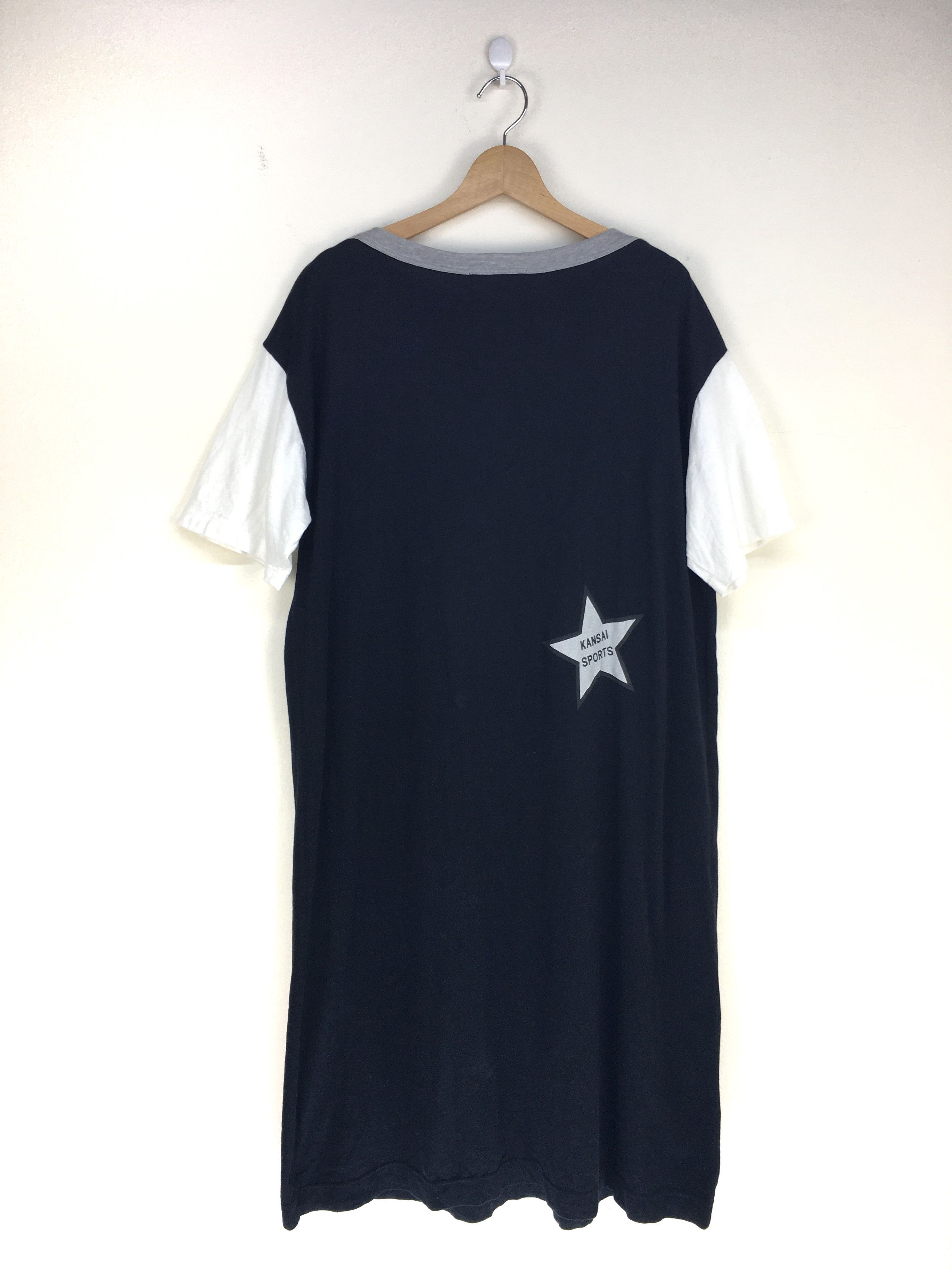 Kansai Yamamoto Vintage KANSAI SPORTS Spell Out Logo Blouses Size L / US 10 / IT 46 - 6 Thumbnail