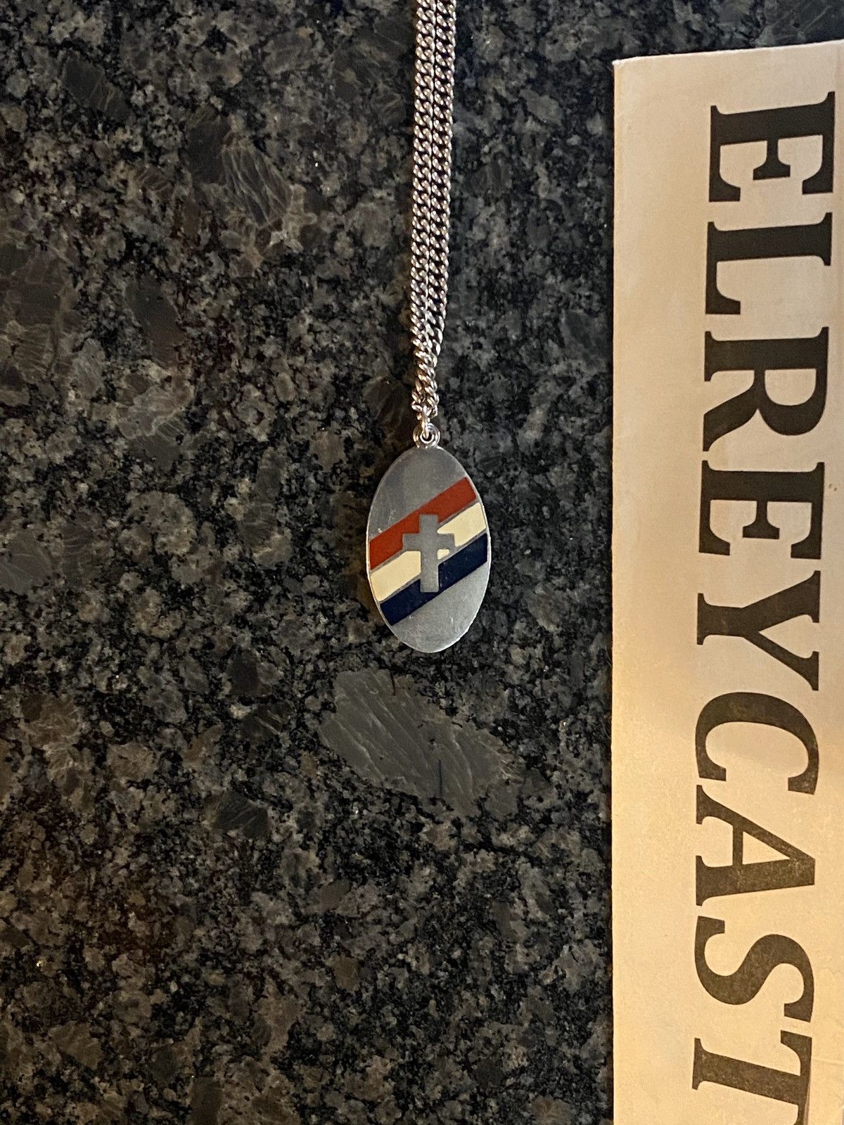 Supreme Supreme Virgin Mary Dog Tags Silver Necklace | Grailed Supreme Supreme Virgin Mary Dog Tags Silver Necklace | Grailed