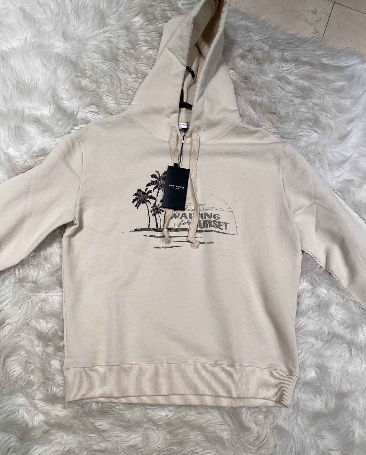 Saint laurent waiting for sunset hoodie online