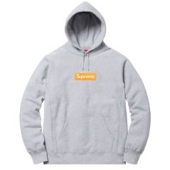 Grey orange store box logo