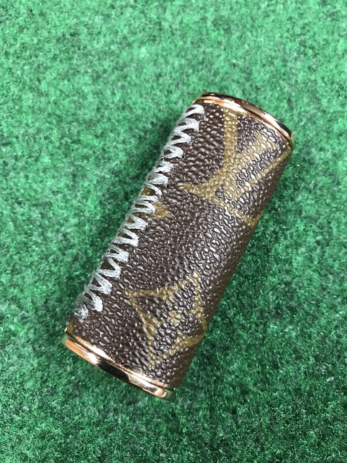 Louis Vuitton Custom Louis Vuitton Rose Gold Lighter Case Bic Reworked