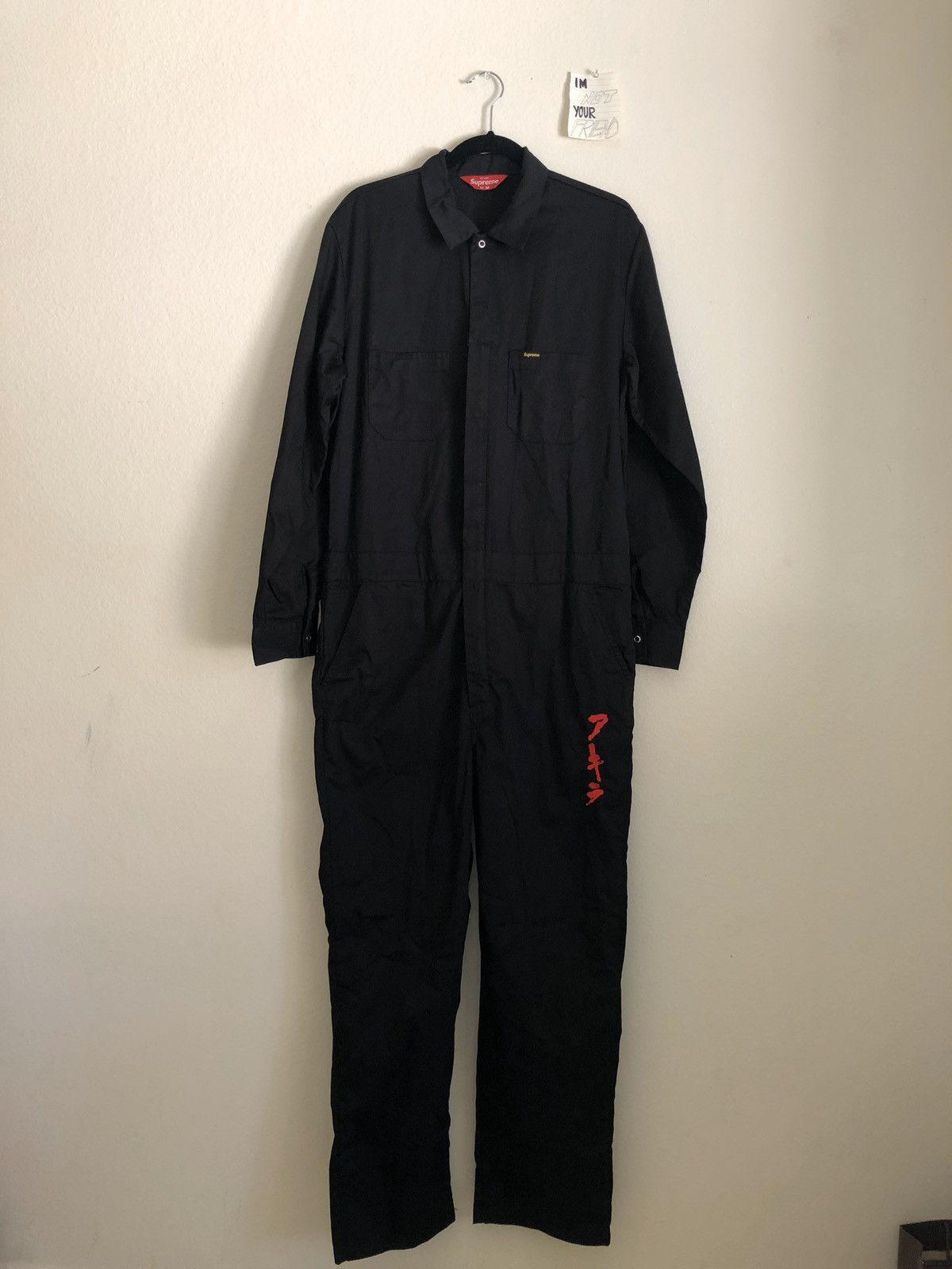 Supreme Akira Jumpsuit 白*I様 Supreme 17fw AKIRA Syringe
