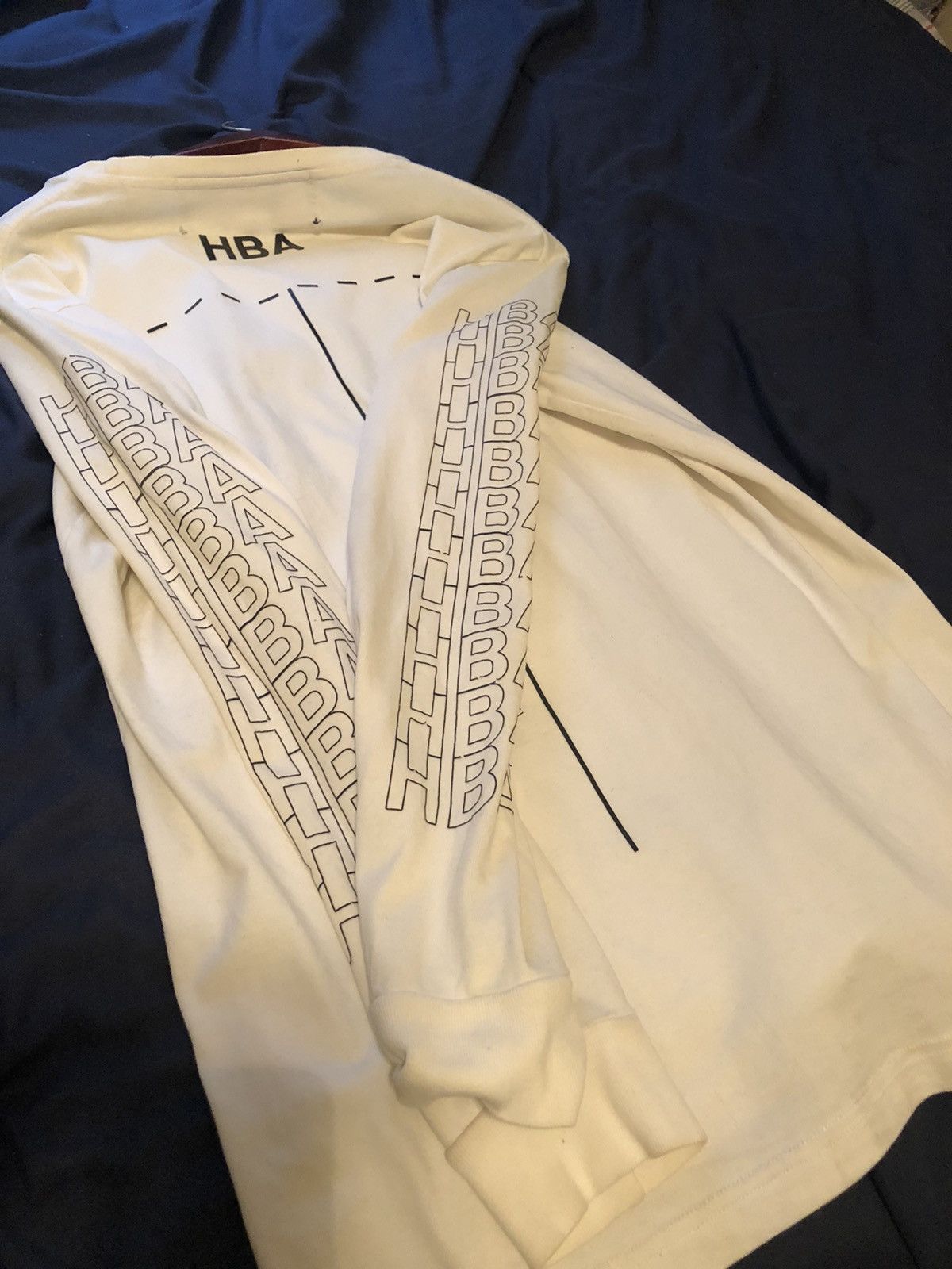 Hood By Air Hood By Air Long Sleeve Tee Size US L / EU 52-54 / 3 - 6 Thumbnail
