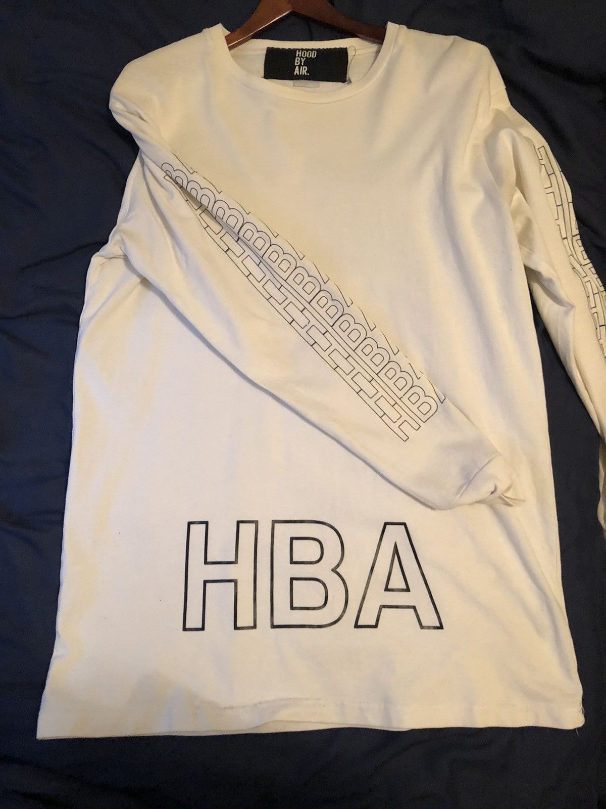 Hood By Air Hood By Air Long Sleeve Tee Size US L / EU 52-54 / 3 - 8 Thumbnail