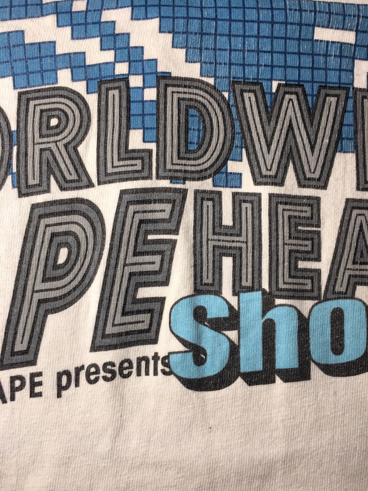 Bape 1998 Worldwide Tour Bape BapeHeads Show Digi Ape Hanes OG Size US M / EU 48-50 / 2 - 5 Thumbnail