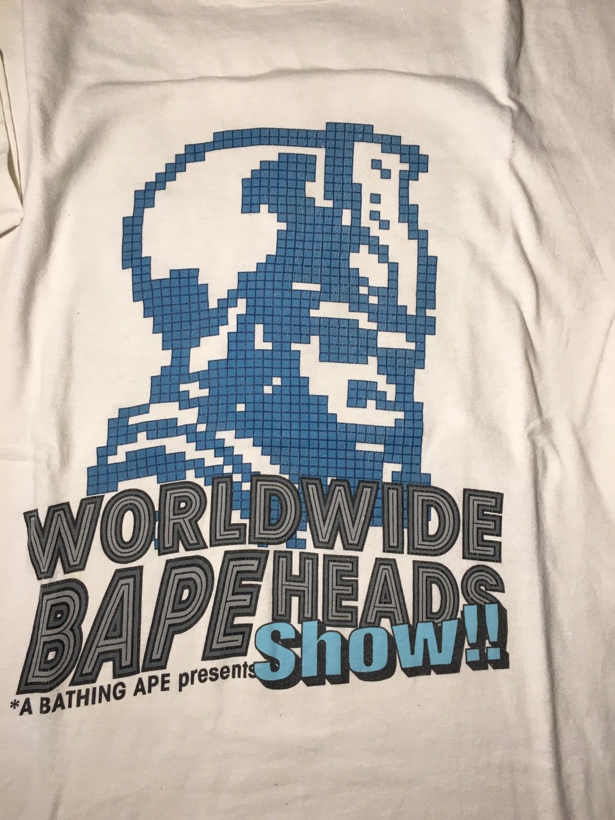 Bape 1998 Worldwide Tour Bape BapeHeads Show Digi Ape Hanes OG Size US M / EU 48-50 / 2 - 3 Thumbnail