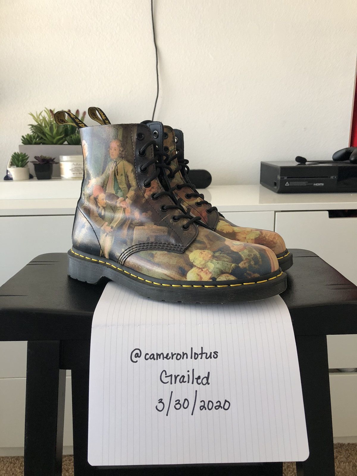 Dr. Martens DR. MARTENS Pascal Hogarth Renaissance Artist Grailed