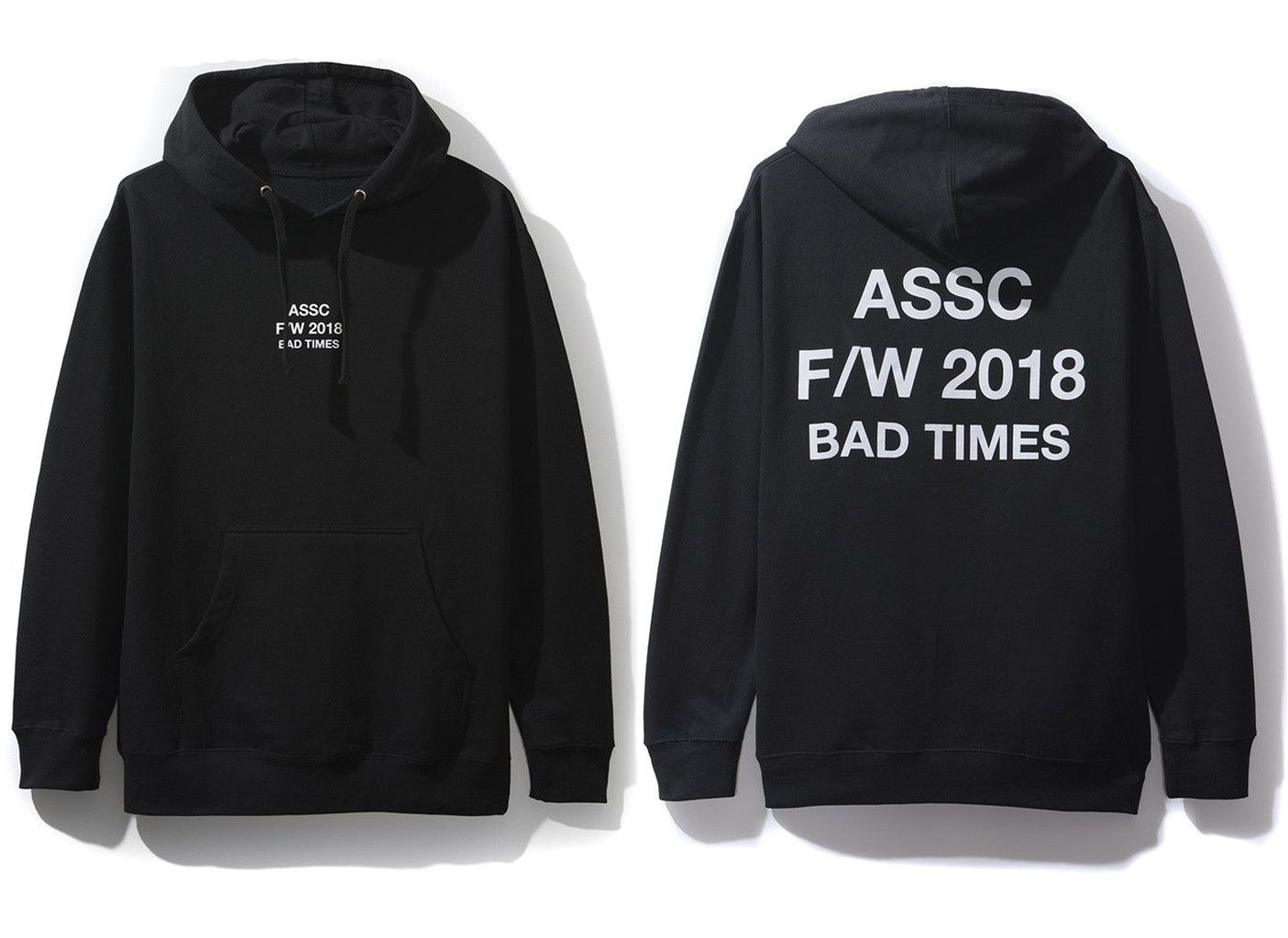 Anti social social club bad times hoodie hotsell