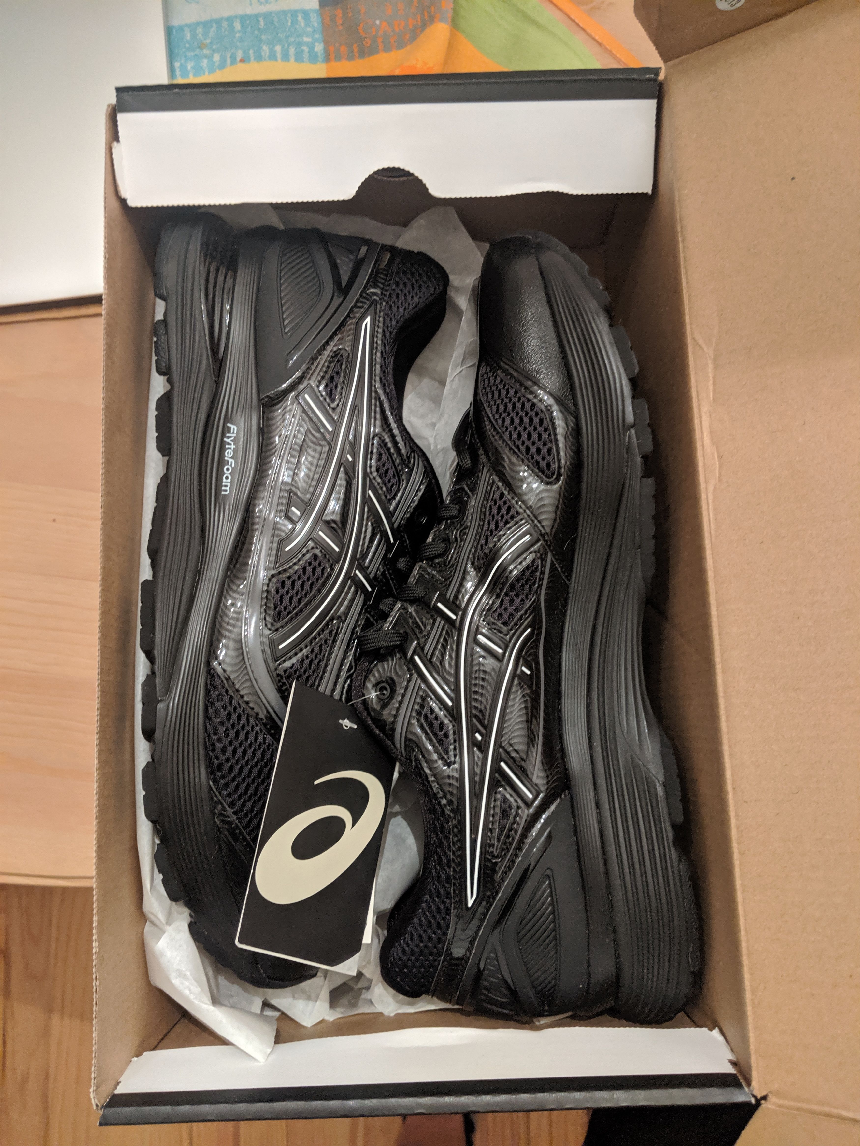 asics gel korika black