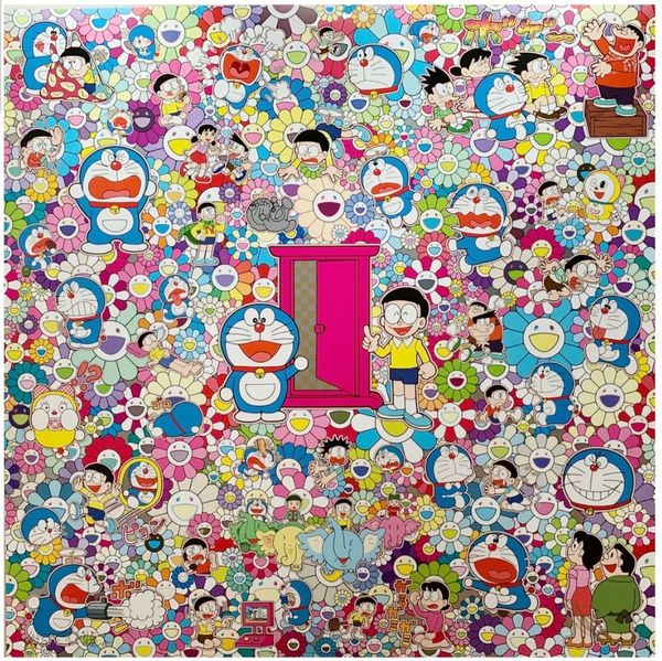 Takashi Murakami Takashi Murakami x Doraemon Lithograph Art Print