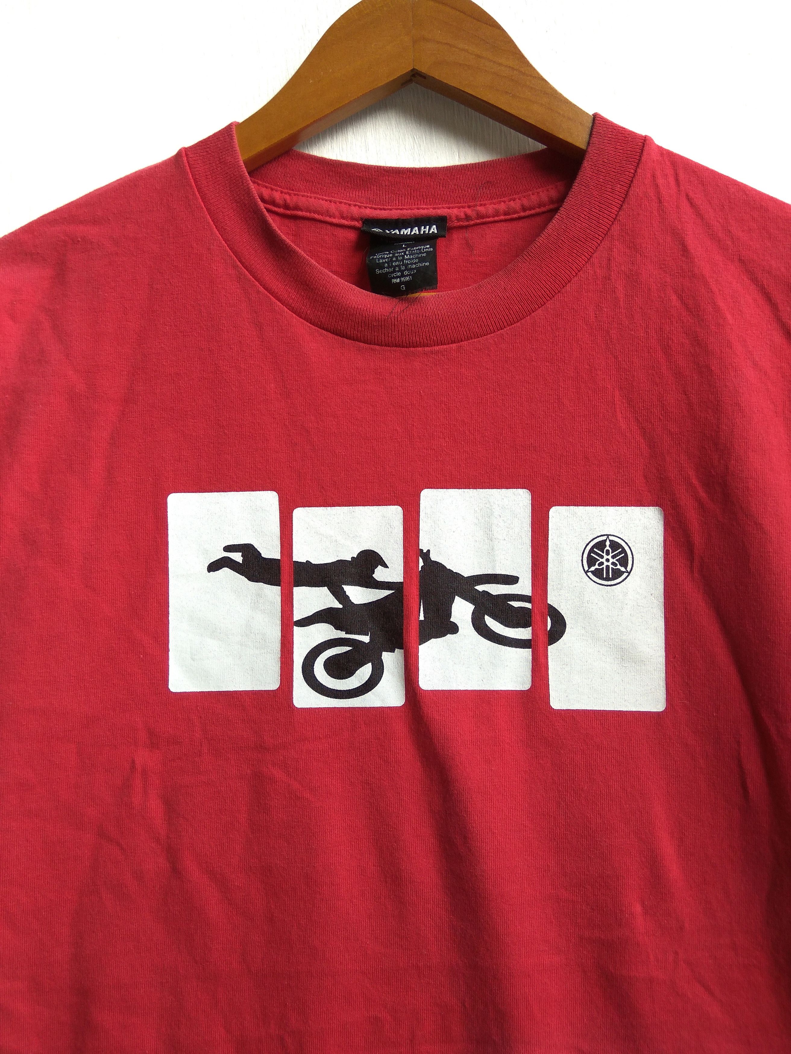 Sports Specialties 🔥 Vintage 90s Vintage Yamaha t shirt Size US M / EU 48-50 / 2 - 2 Thumbnail