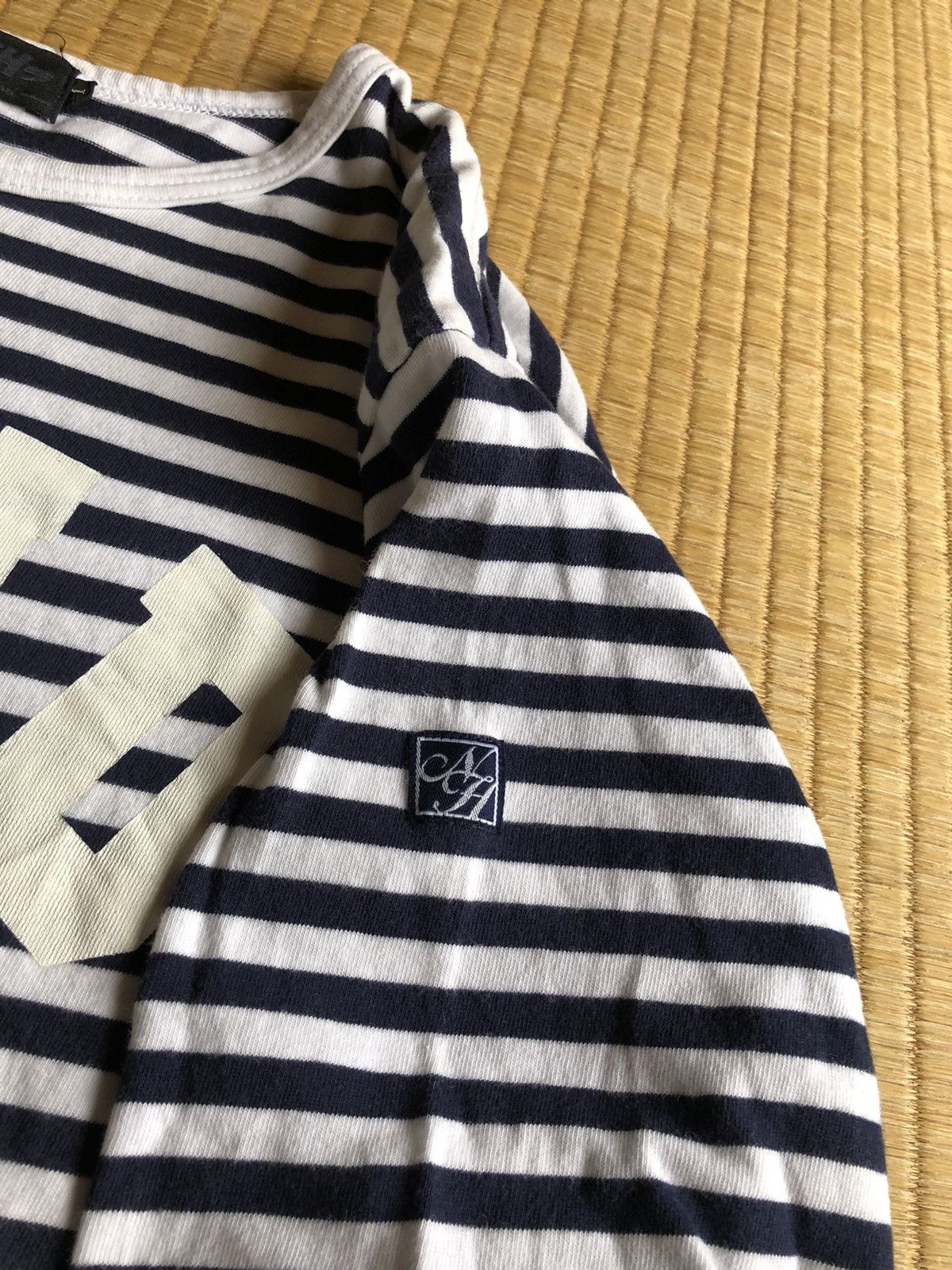 Neighborhood × Wtaps OG Neighbourhood ™️ Logo Striped LS Shirt Size US M / EU 48-50 / 2 - 4 Thumbnail