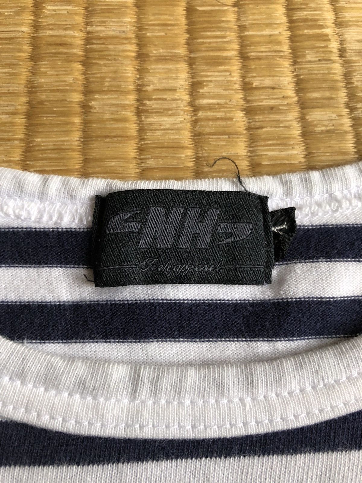 Neighborhood × Wtaps OG Neighbourhood ™️ Logo Striped LS Shirt Size US M / EU 48-50 / 2 - 6 Thumbnail