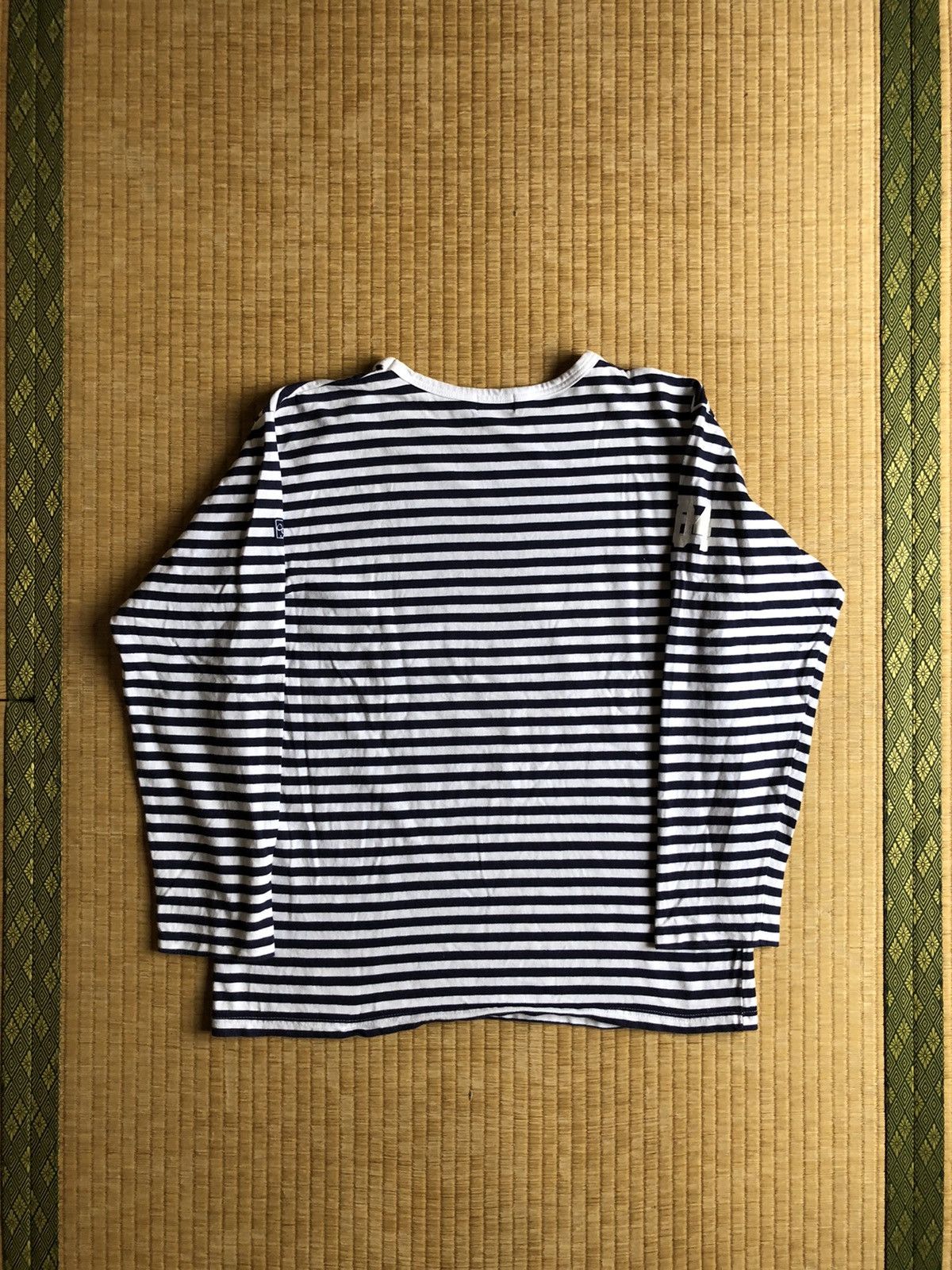 Neighborhood × Wtaps OG Neighbourhood ™️ Logo Striped LS Shirt Size US M / EU 48-50 / 2 - 5 Thumbnail