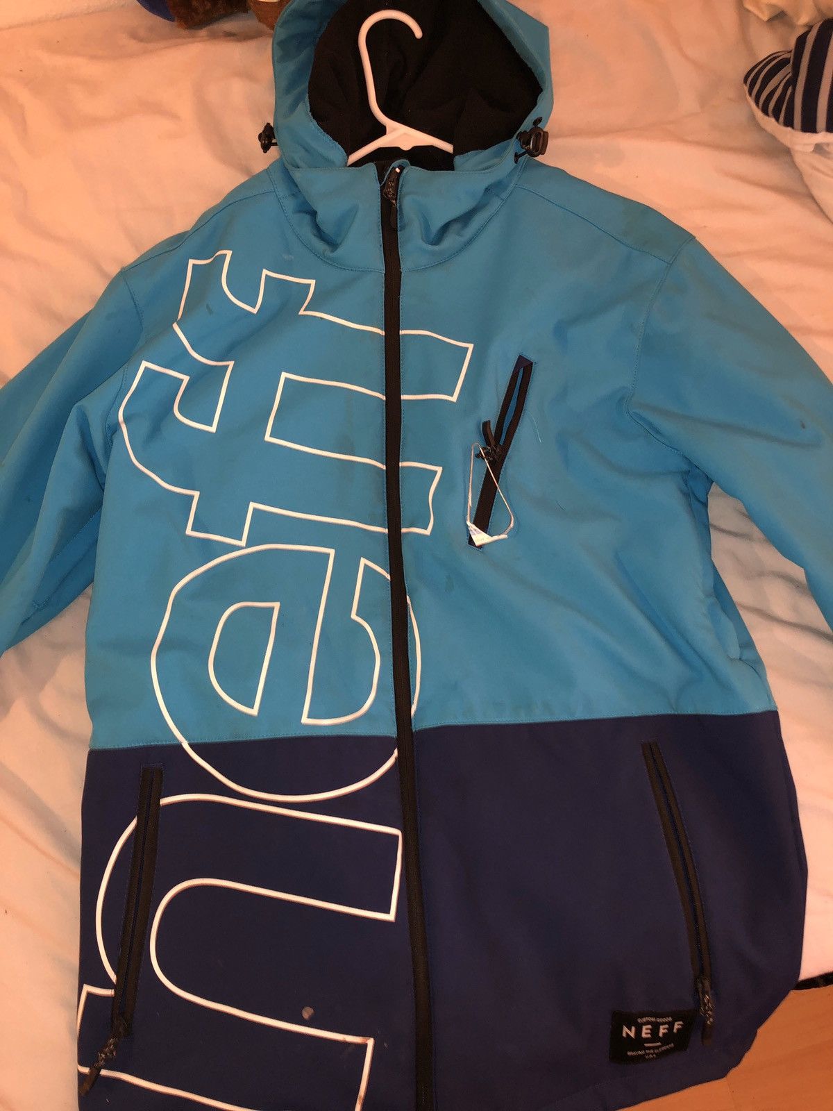 Neff Neff 10k soft shell snowboard jacket Grailed