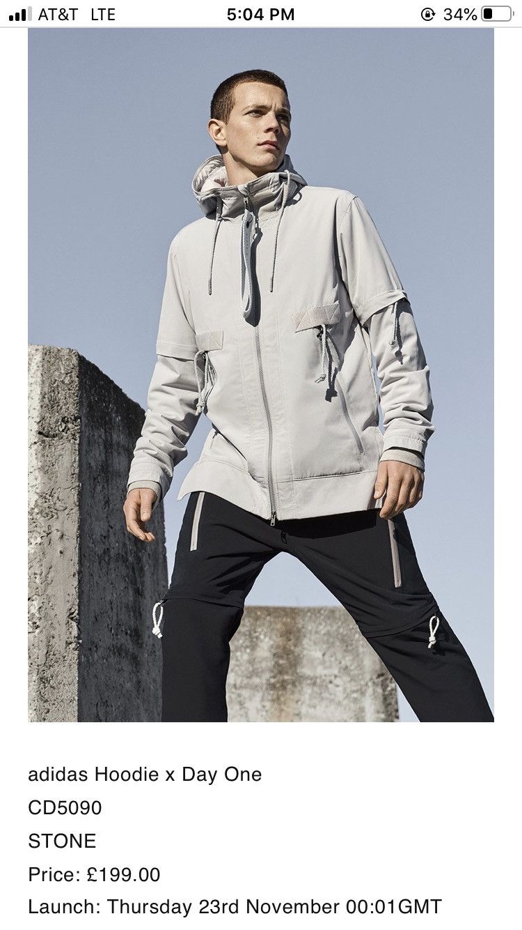 Adidas day one hoodie best sale