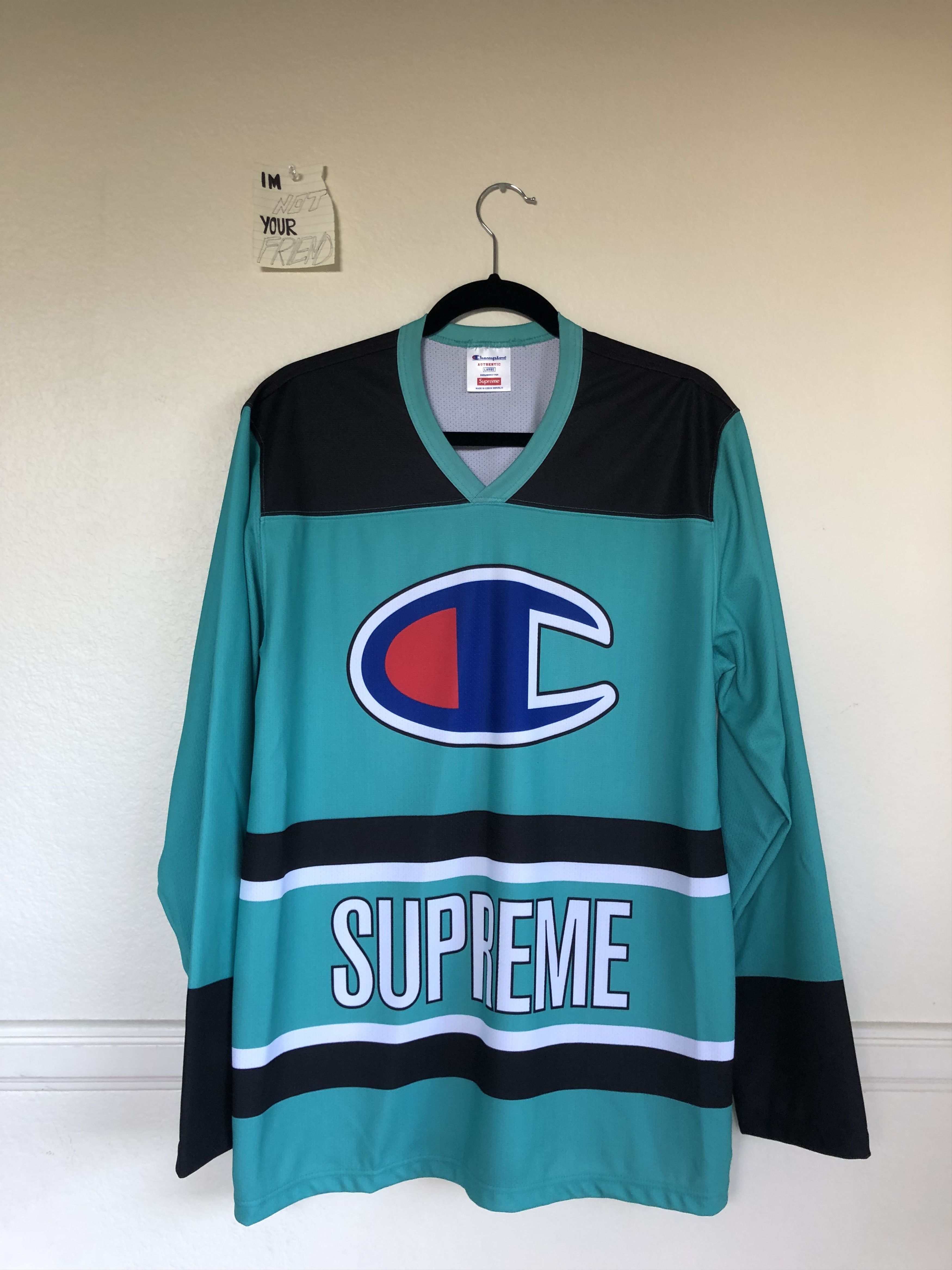 Champion Supreme Hockey Top | Grailed