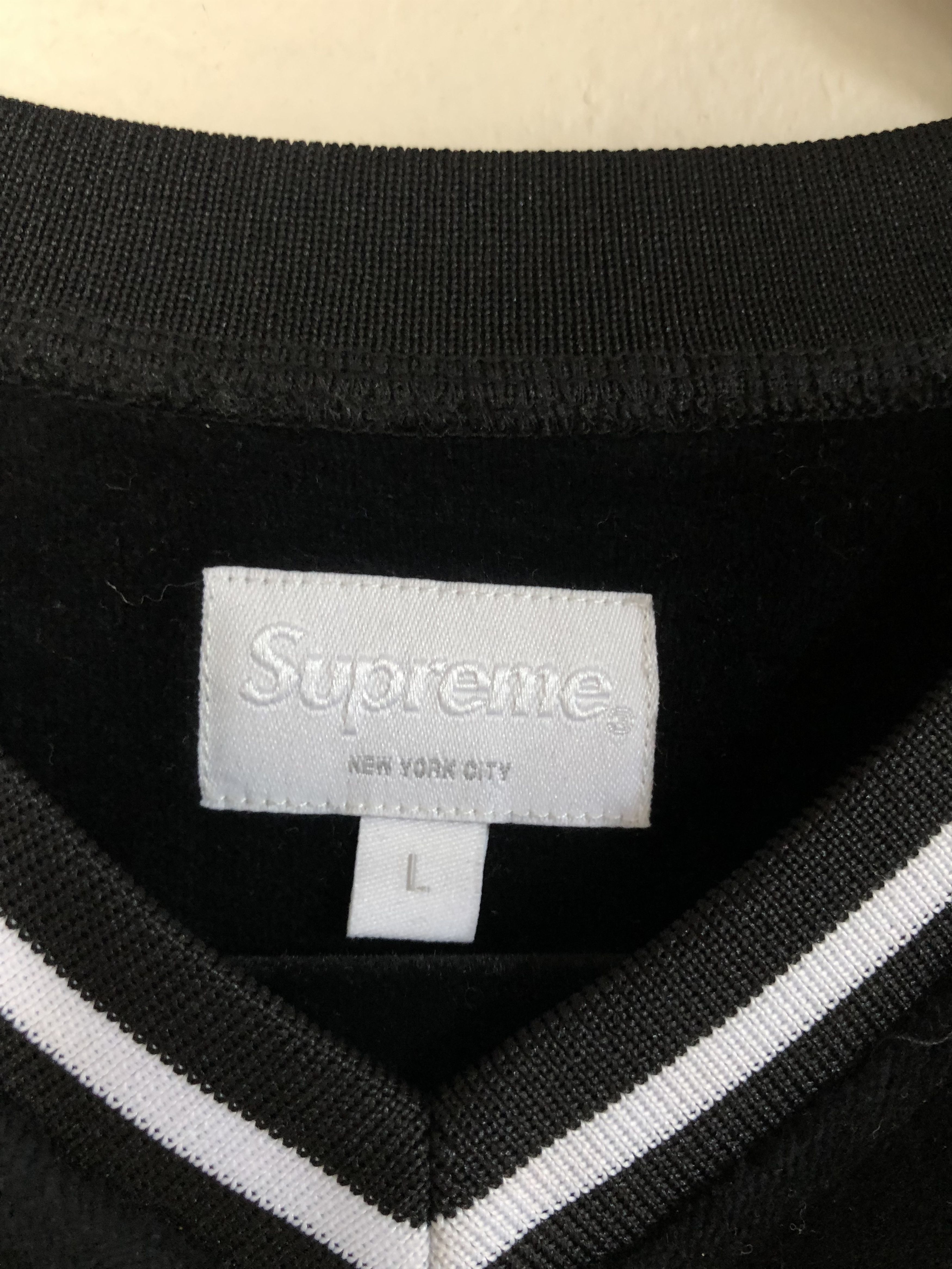 Supreme Supreme Velour Baseball Jersey Fall/Winter 2016