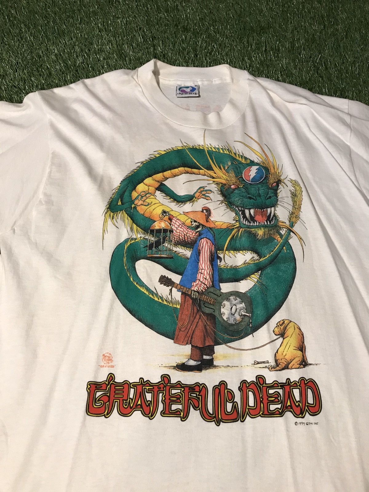 Grateful Dead × Liquid Blue × Vintage Vintage Liquid Blue