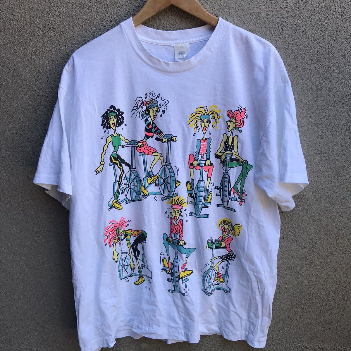 Vintage Vintage CARTOONS gymnasium parody usa tee Size US XL / EU 56 / 4 - 2 Thumbnail