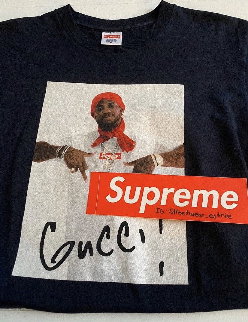 Supreme Gucci Mane Tee White Men's - FW16 - US