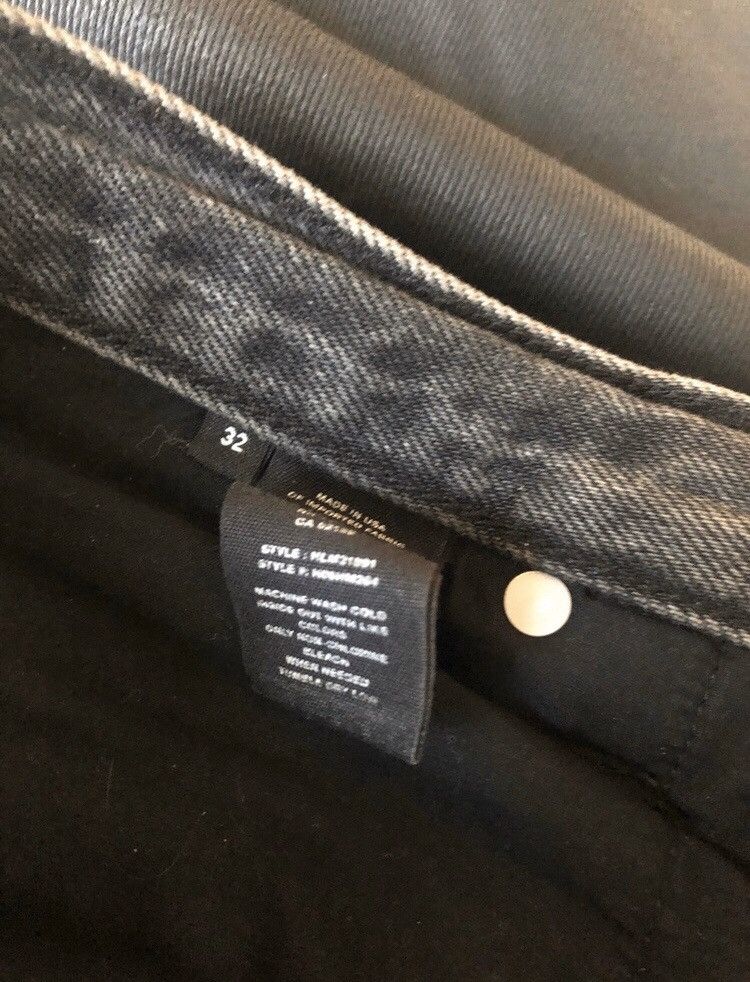 Helmut Lang Helmut Lang 87 Waxed Denim Jeans Size US 32 / EU 48 - 10 Thumbnail