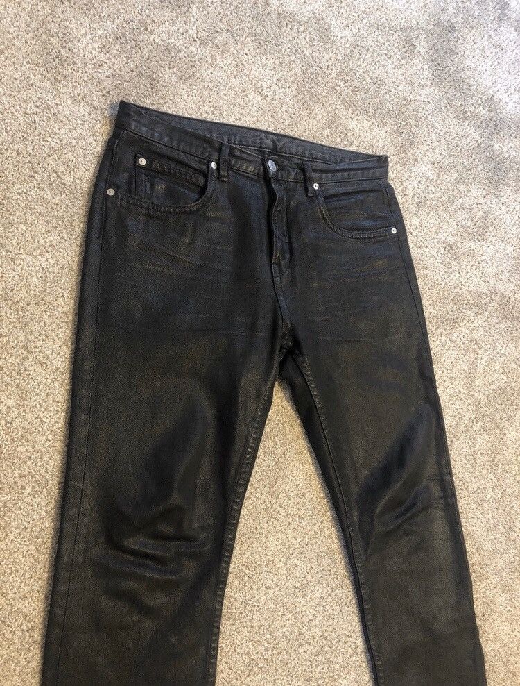 Helmut Lang Helmut Lang 87 Waxed Denim Jeans Size US 32 / EU 48 - 2 Thumbnail