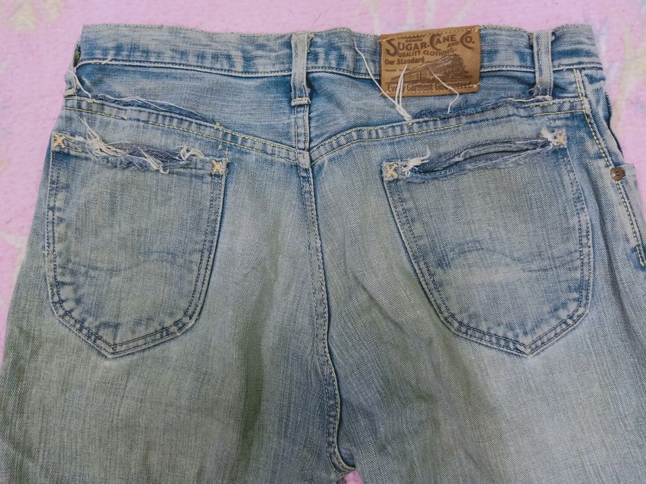 Sugar Cane Vintage 80s Sugar Cane Selvedge Distressed Denim | Grailed