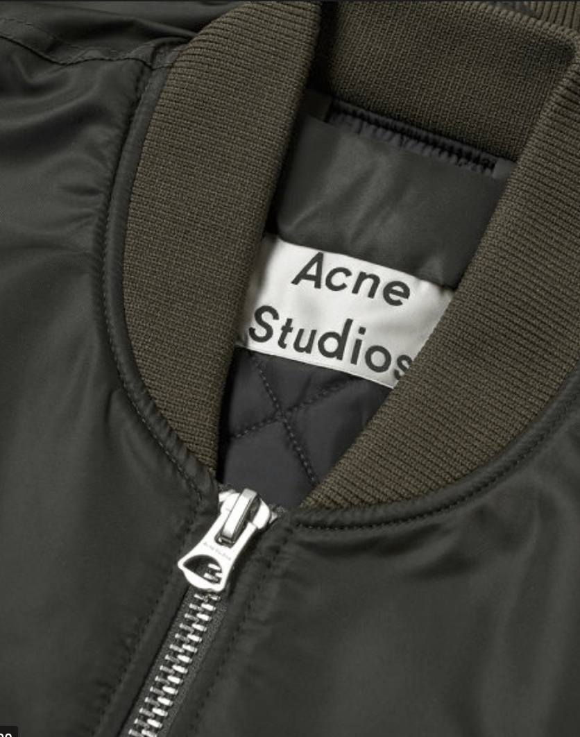 Acne Studios MAKIO MA-1 BOMBER JACKET | Grailed