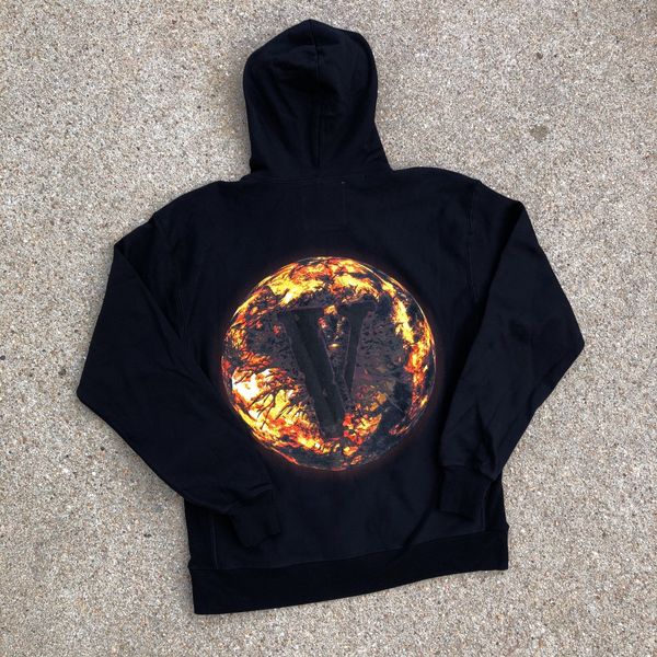 Vlone NEW VLONE X JUICE WRLD 999 Hoodie Supreme Offwhite Bape