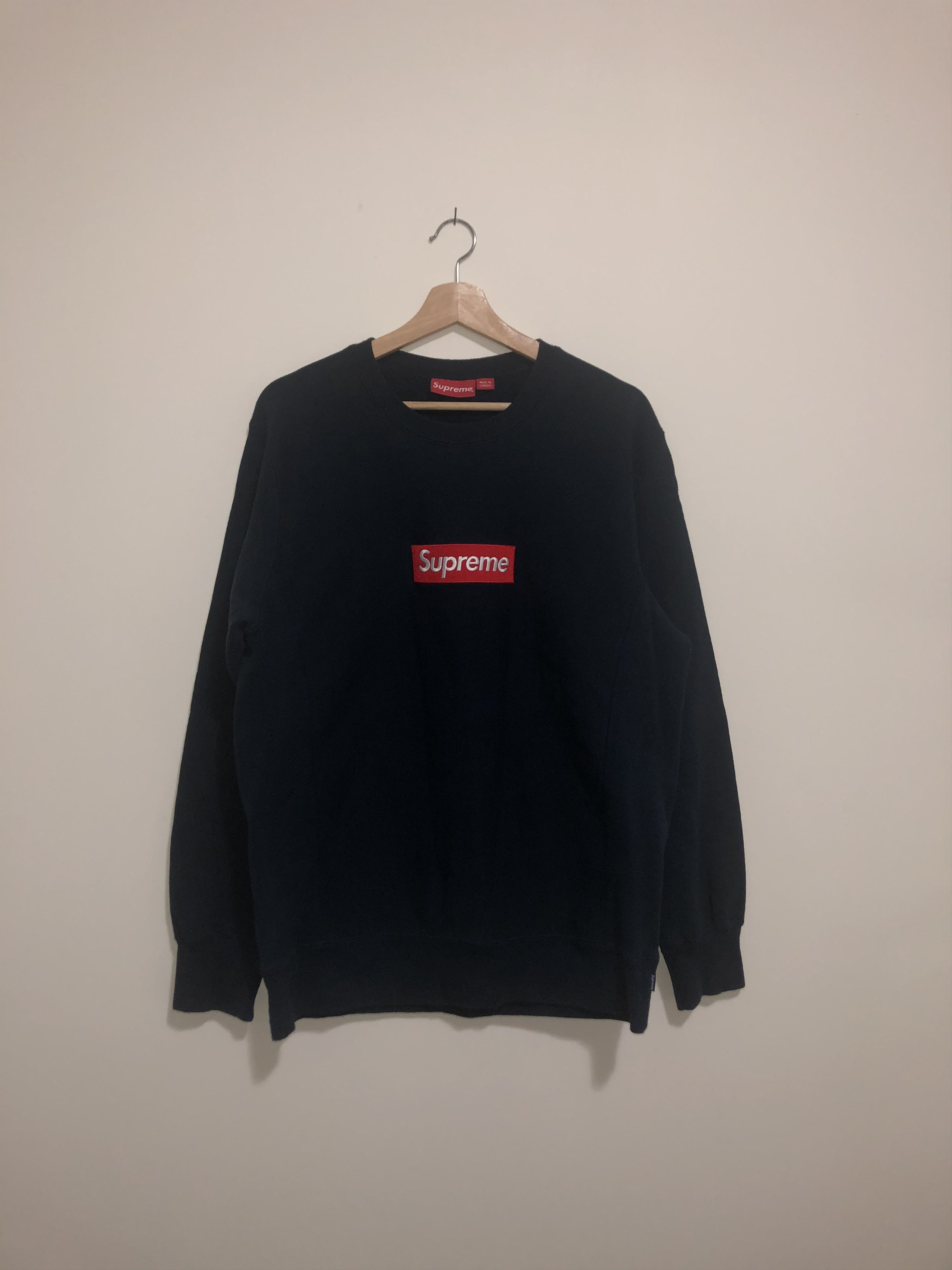 Box Logo Crewneck