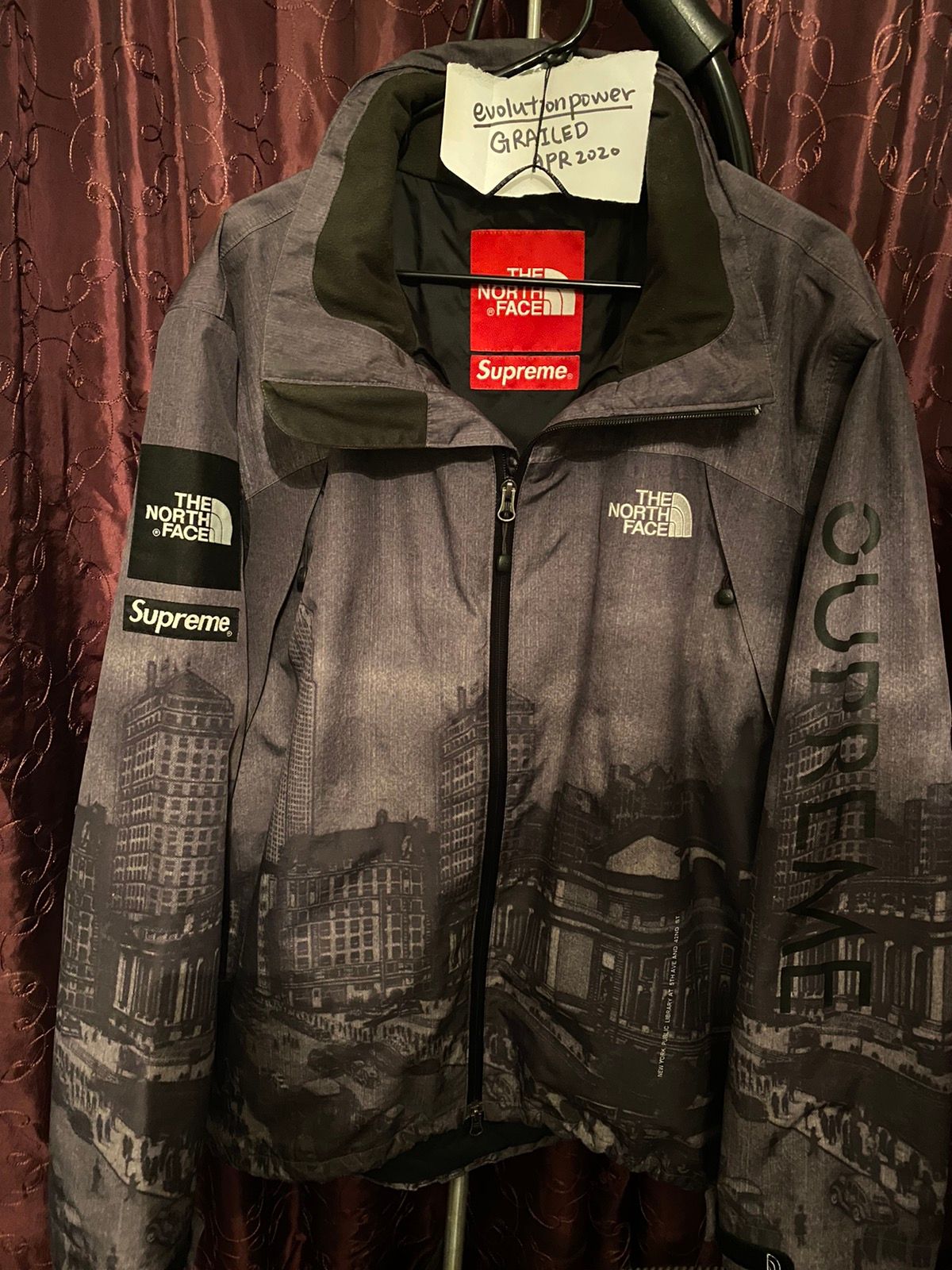 SUPREME x THE NORTH FACE 2008 Summit NIGHT Size: Small EXCELLENT Condition